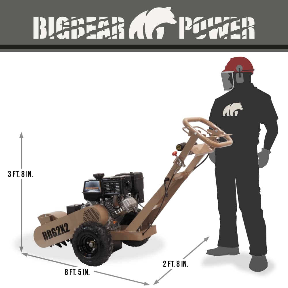 Bigbear Power BBG2X2 Stump-Grinders - View #3
