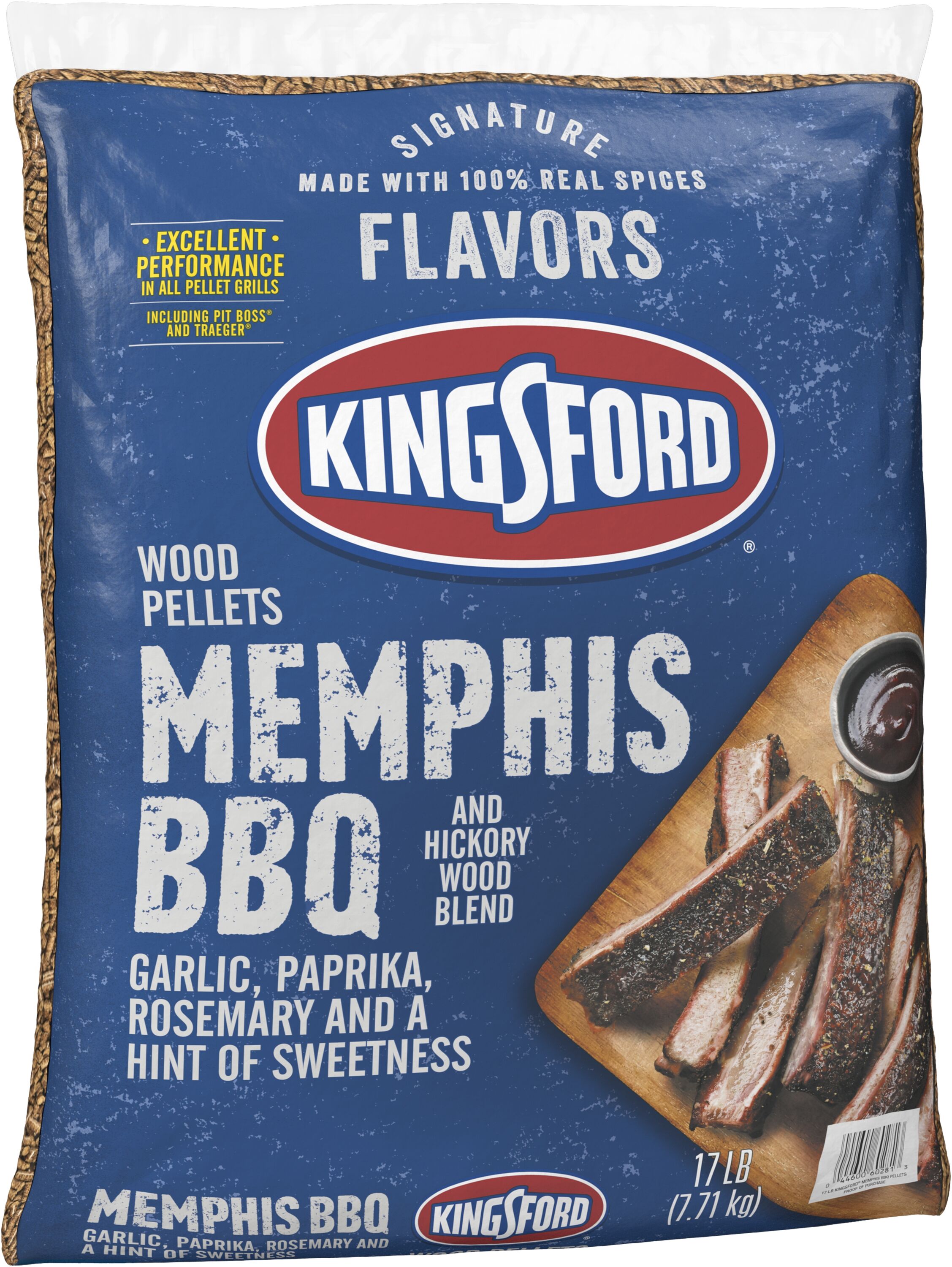 Kingsford Signature Flavors Memphis Bbq 17-lb Wood Pellets in the Grill department at Lowes.com