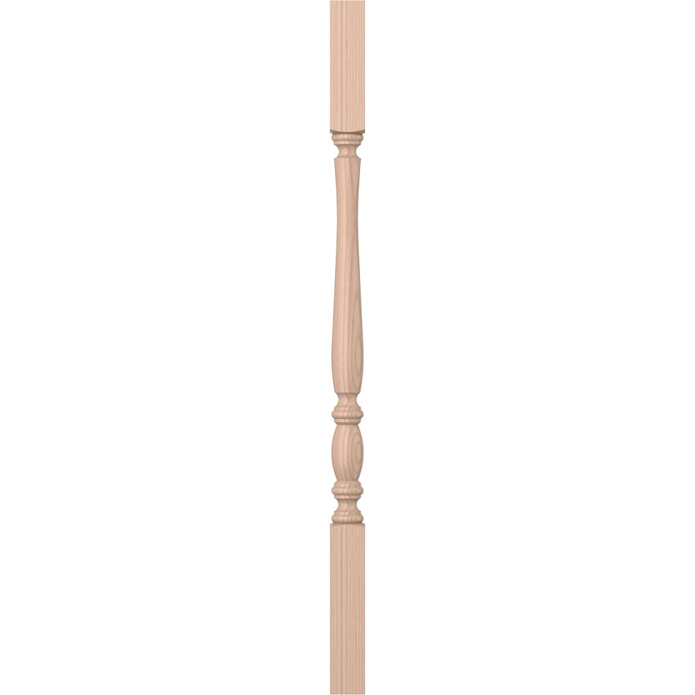 L.J. Smith Stair Systems LJP-2105-M 34 34-in x 1.75-in Unfinished Maple Square Top Stair Baluster