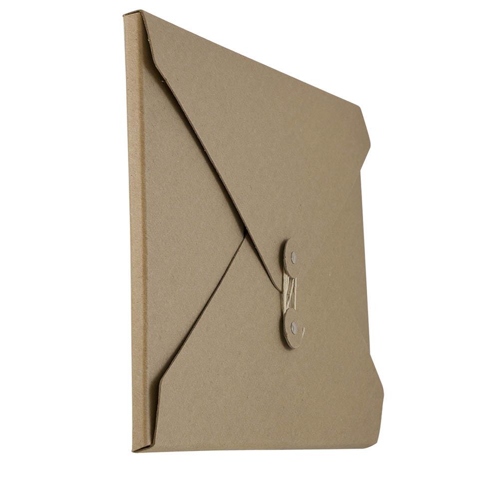 JAM Paper Natural Brown Plastic 9-1/2-in x 12-in x 1/4-in Button and ...