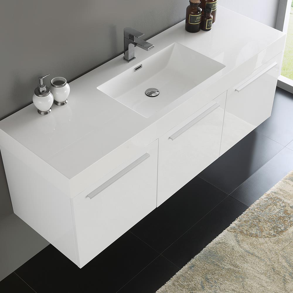 Fresca FCB8093WH-I Bath-Vanity-Combo - View #5