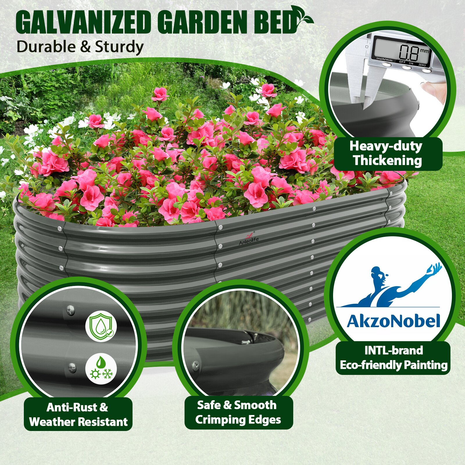 Damerin RBSZYYX-03 Raised-Garden-Beds - View #7