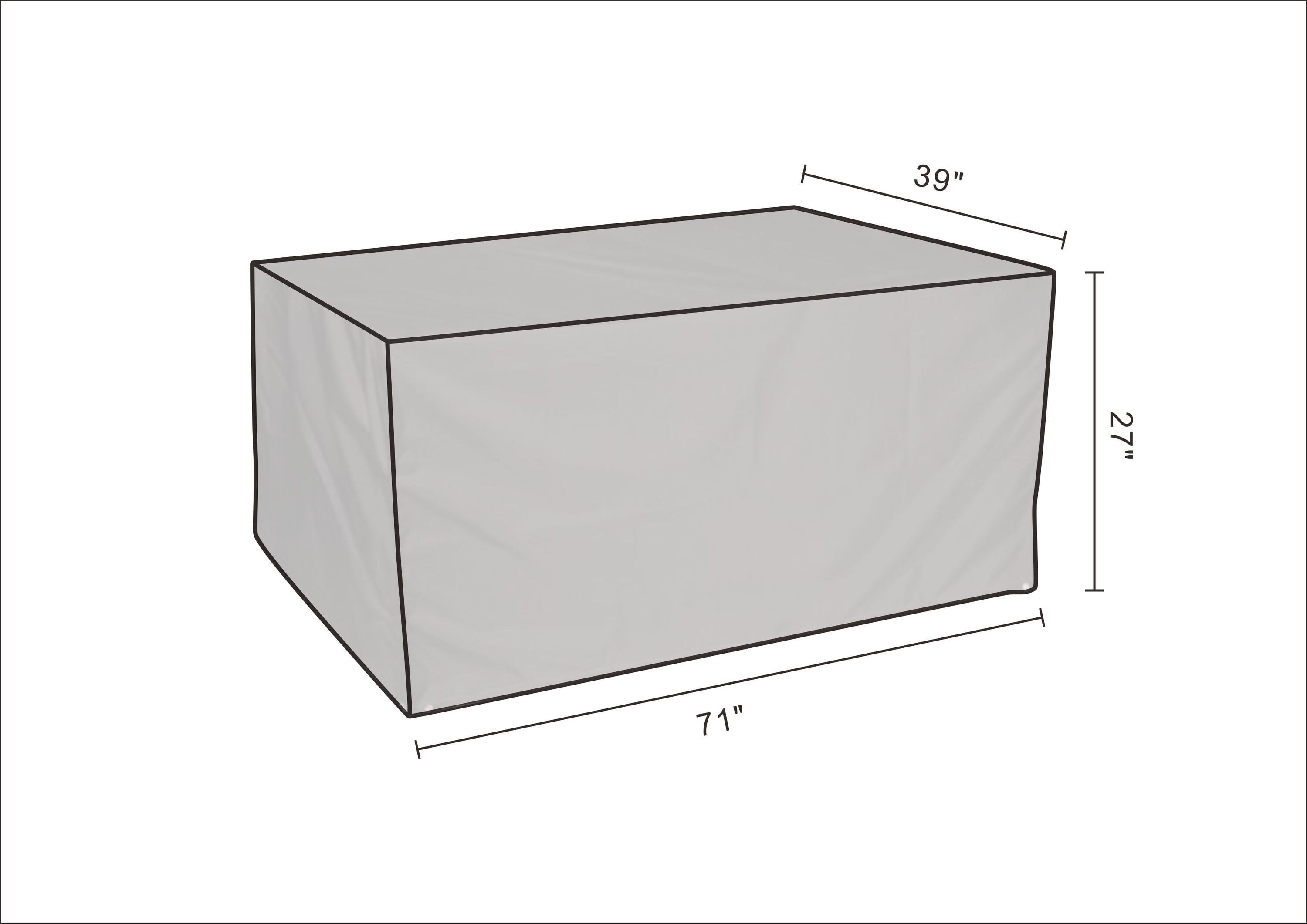 Direct Wicker DWRC-1106R-BE Patio-Furniture-Covers - View #3