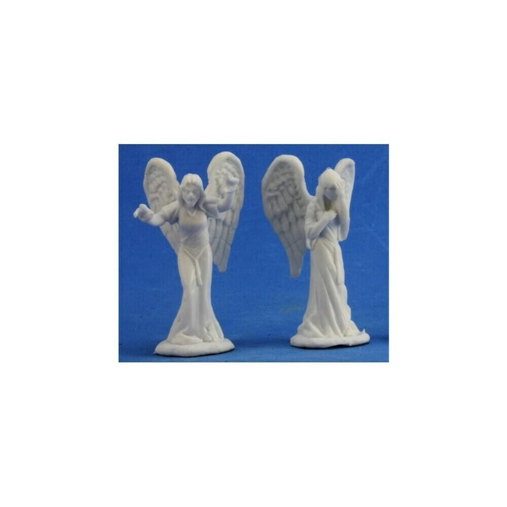 Reaper Miniatures ACDD22330  REM77362 Bones Angels of Sorrow- Set of 2