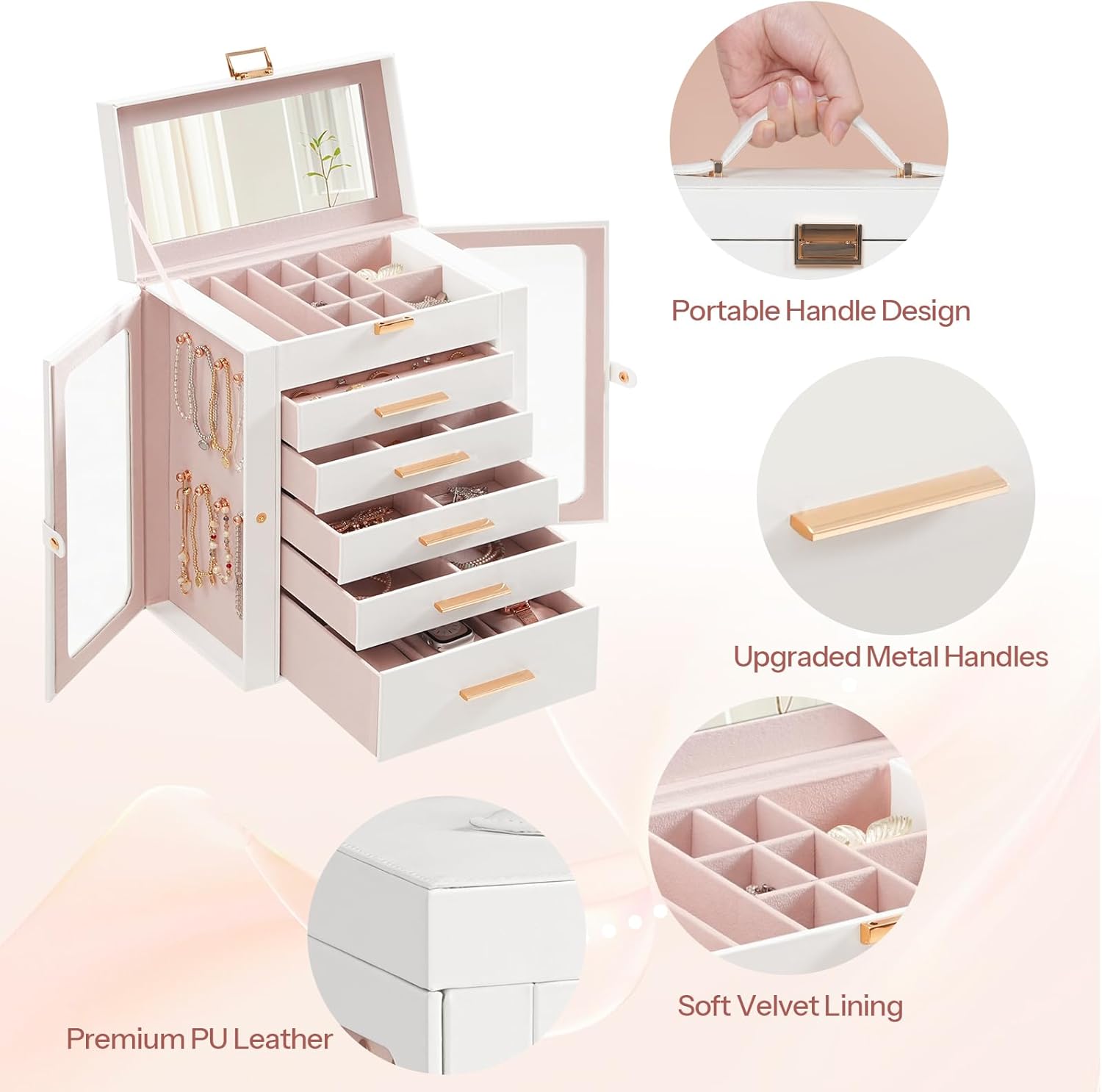 Hoobro B0DYCL5894 Jewelry-Organization - View #9