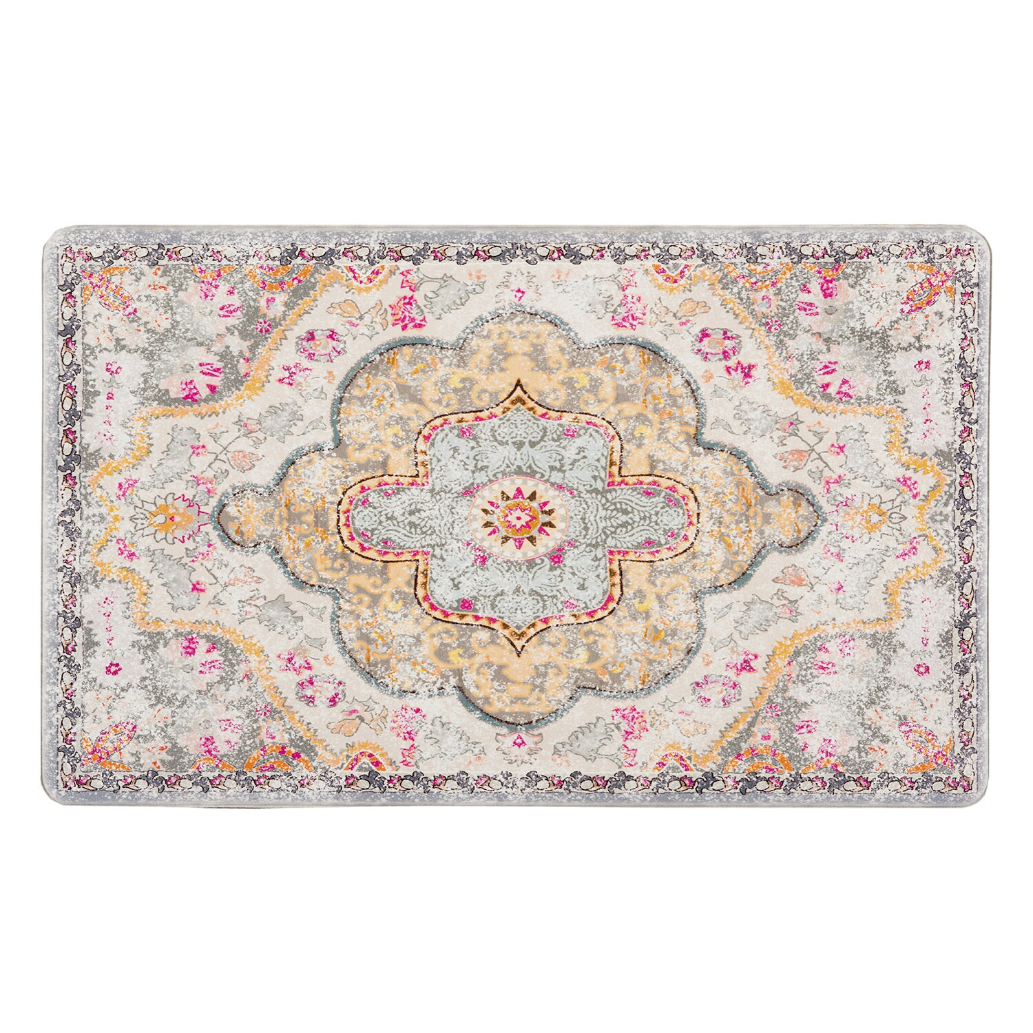 World Rug Gallery 812GRAY18X30 Mats-Cat - View #2
