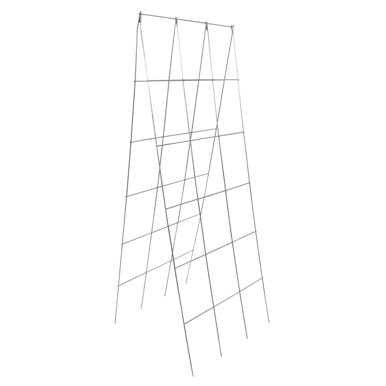 PanaceaProducts 46-Inch by 18-Inch A-Frame Trellises 1 Pack, Red 