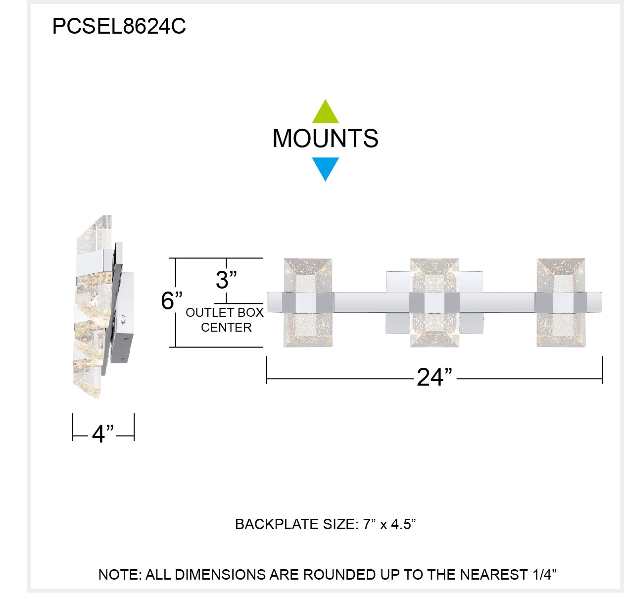 Quoizel PCSEL8624C b089995 - View #5