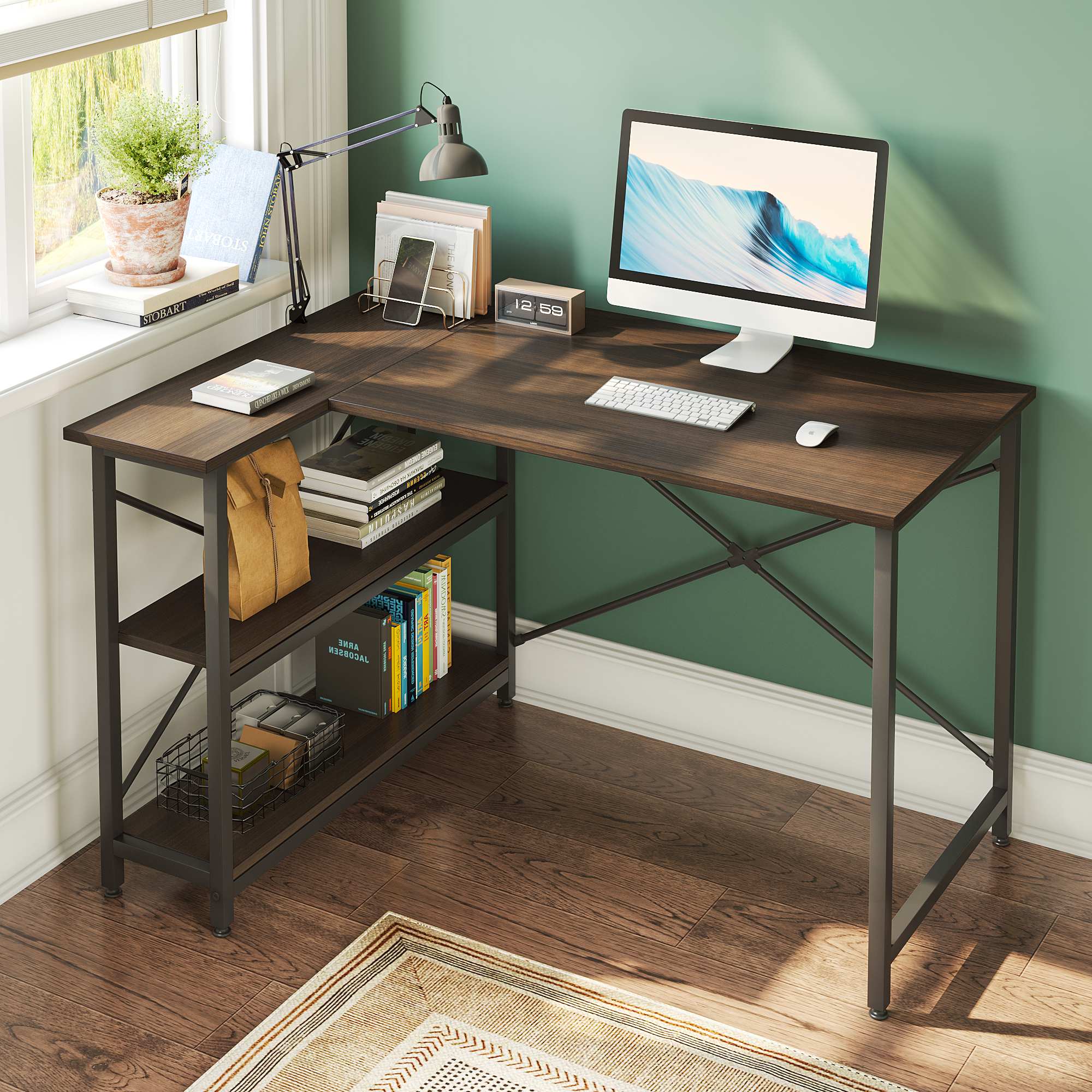 Bestier LOW-1298-D31BRN desks - View #7