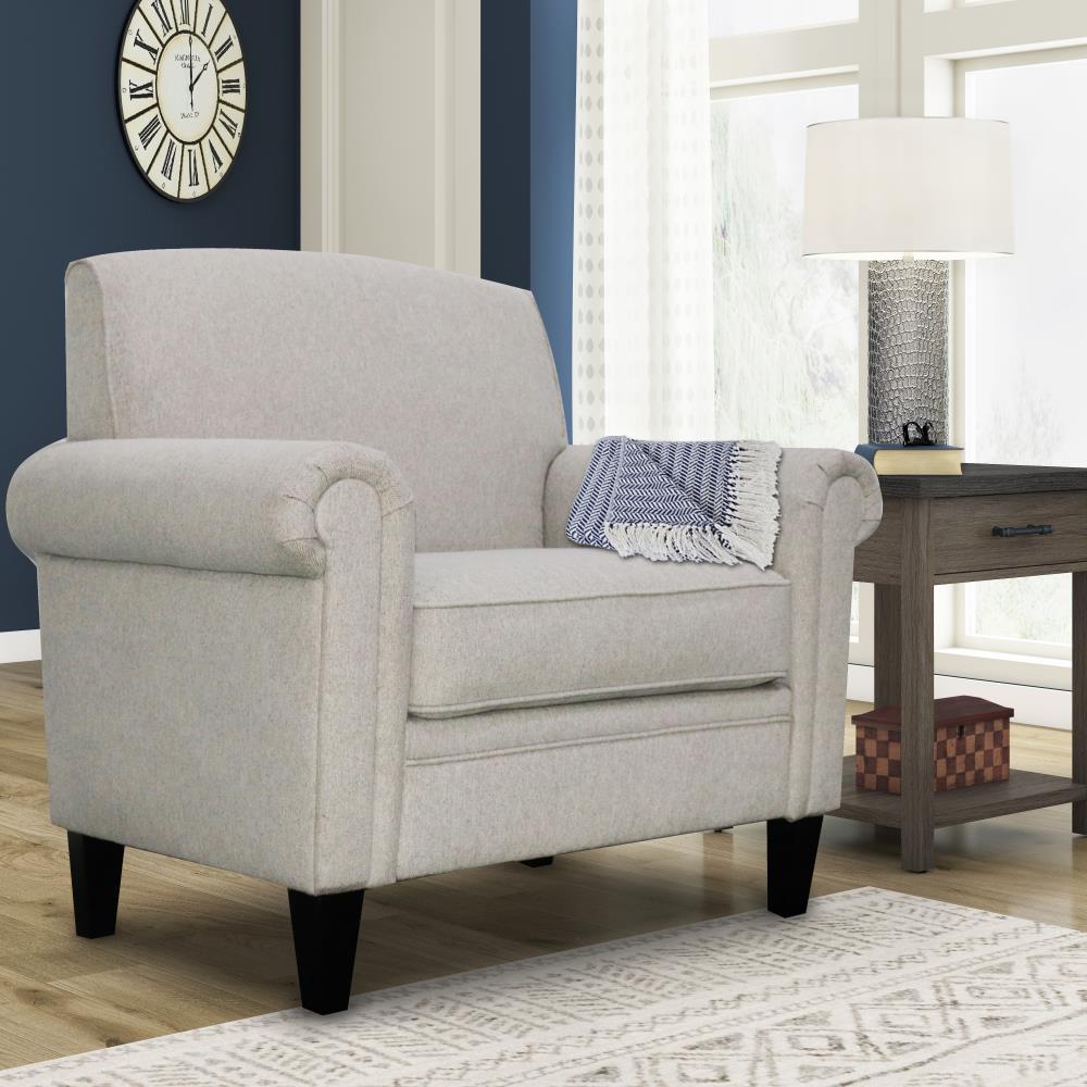 grey living room chair