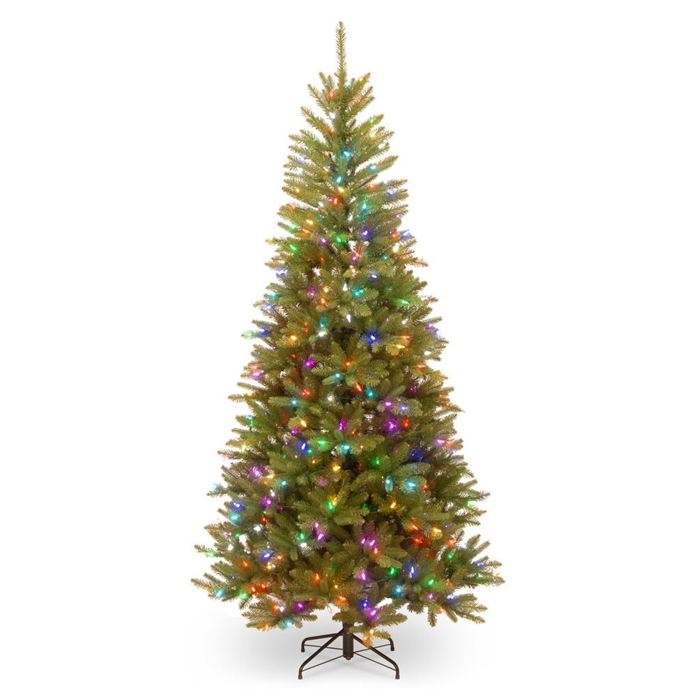 National Tree Company 7.5ft PreLit Slim Artificial Christmas Tree