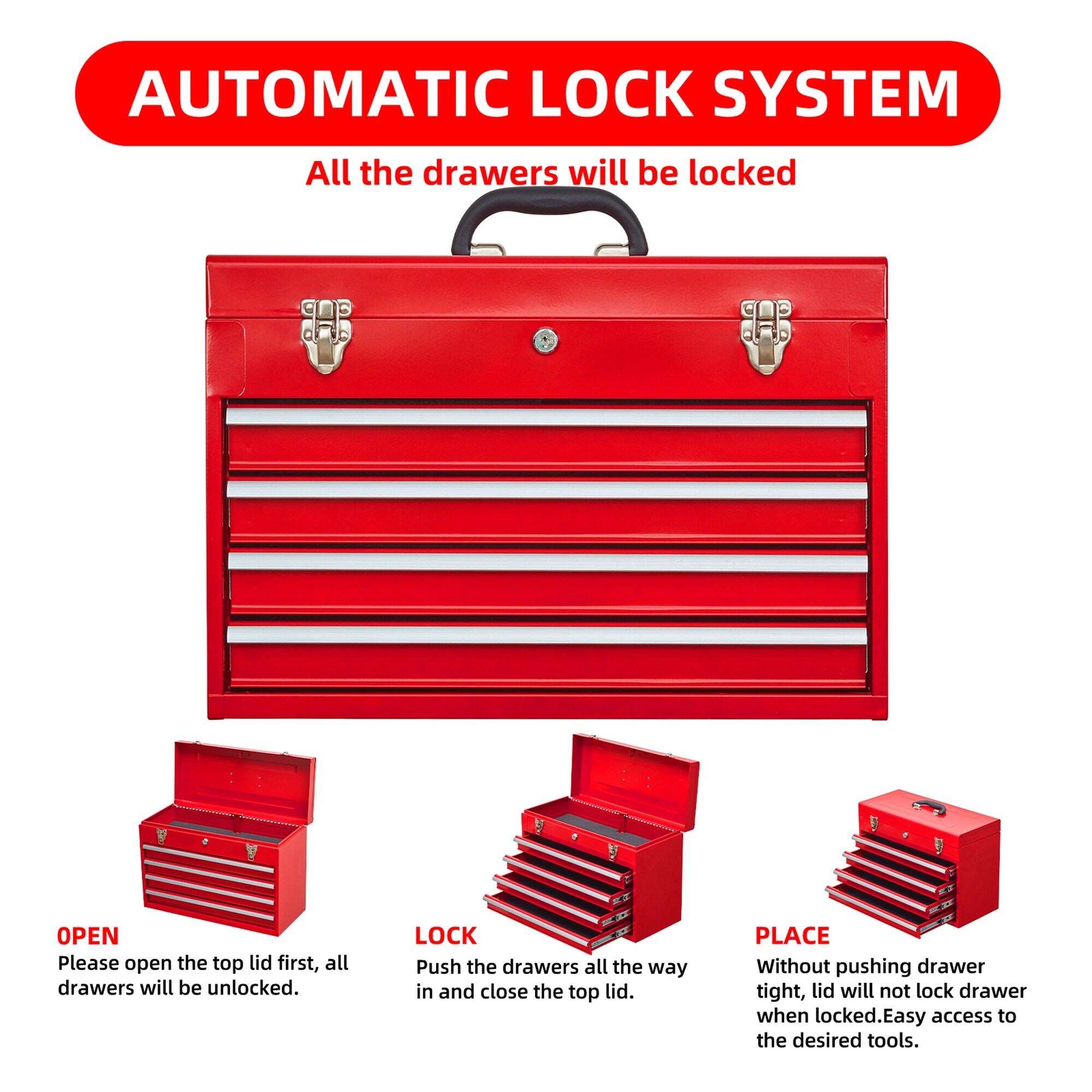 HyperDrop Cart B-8Y7J6S9M3D7S Tool-Boxes - View #5