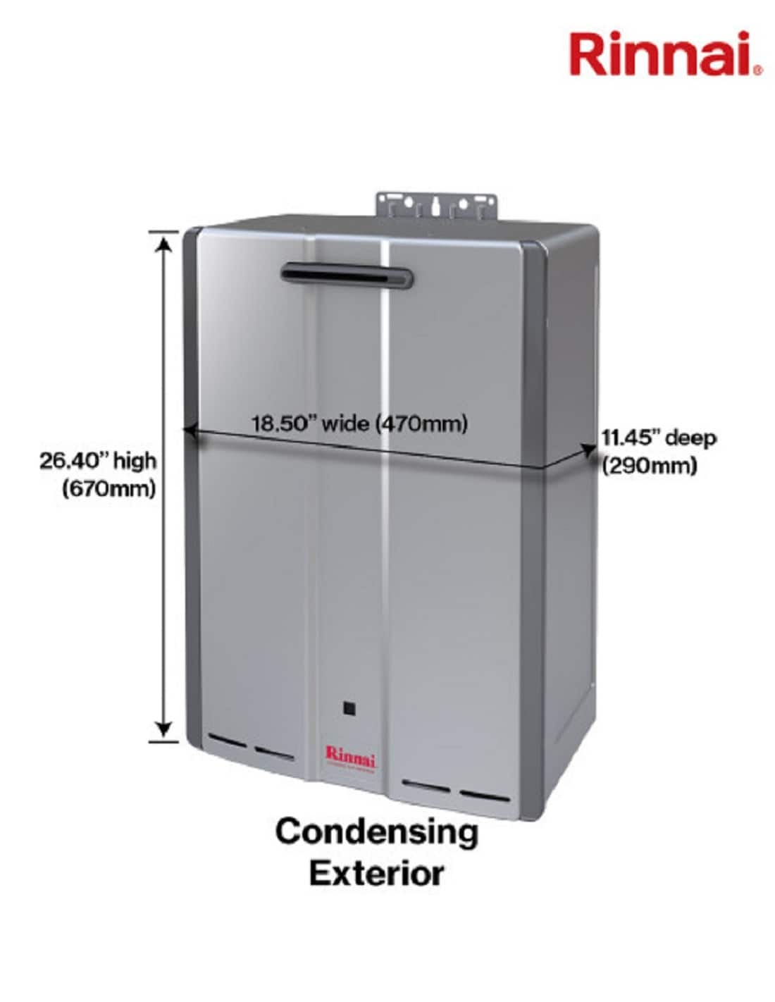 Rinnai Super High Efficiency Plus 9 GPM Residential 160,000 BTU ...