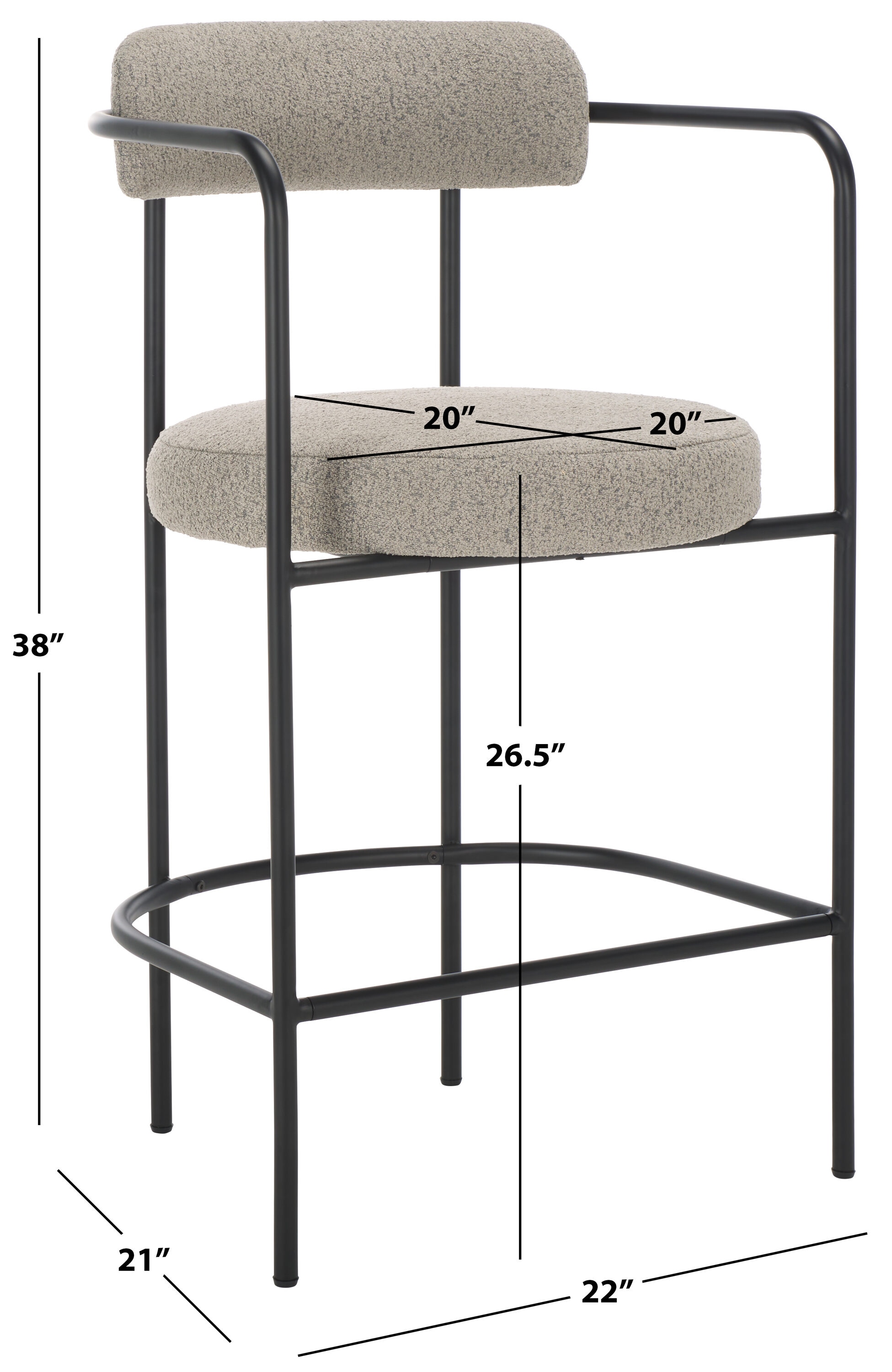 Safavieh BST3901A stools - View #10