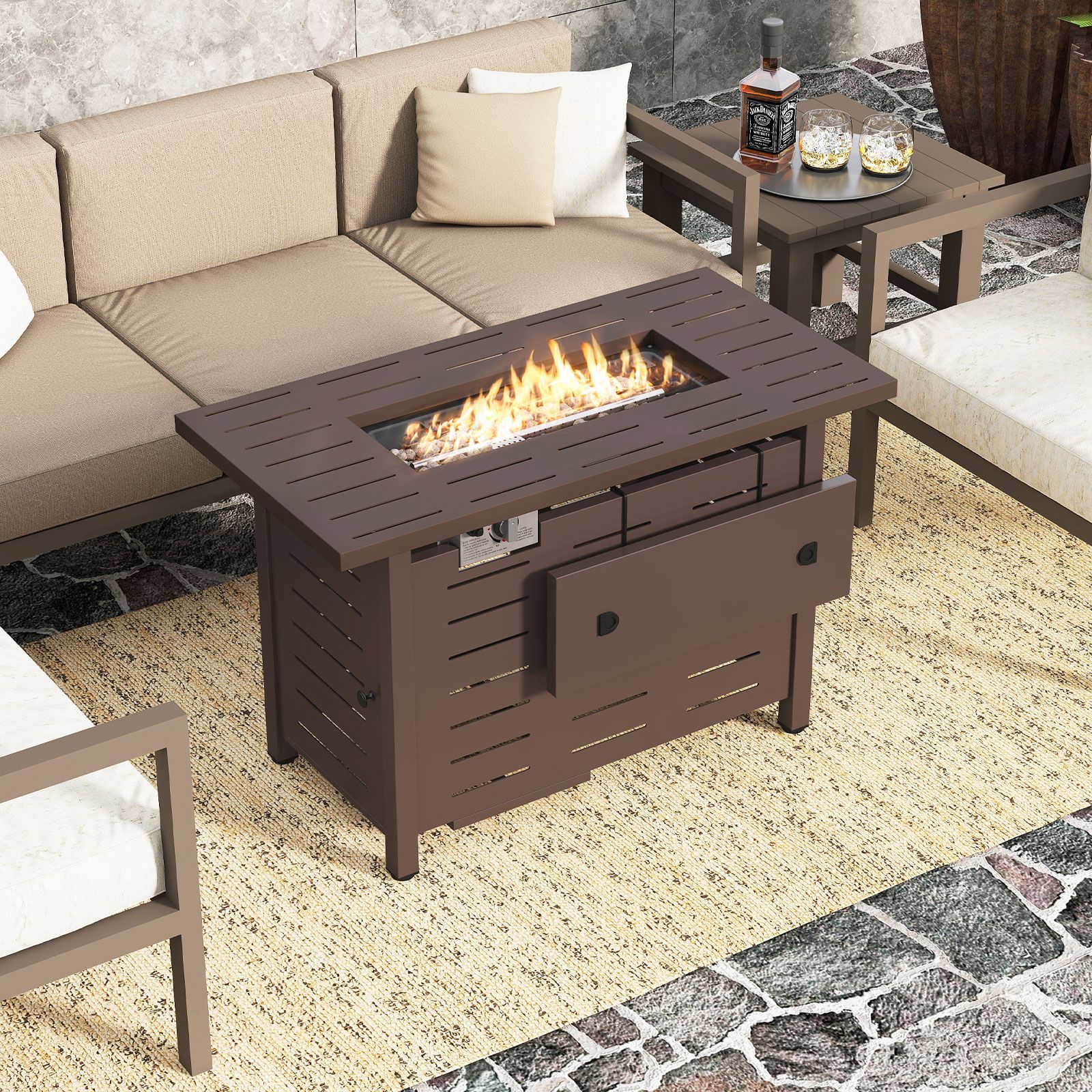 Slickblue D-CO-FC-SU24521PN Outdoor-Gas-Firepits - View #2