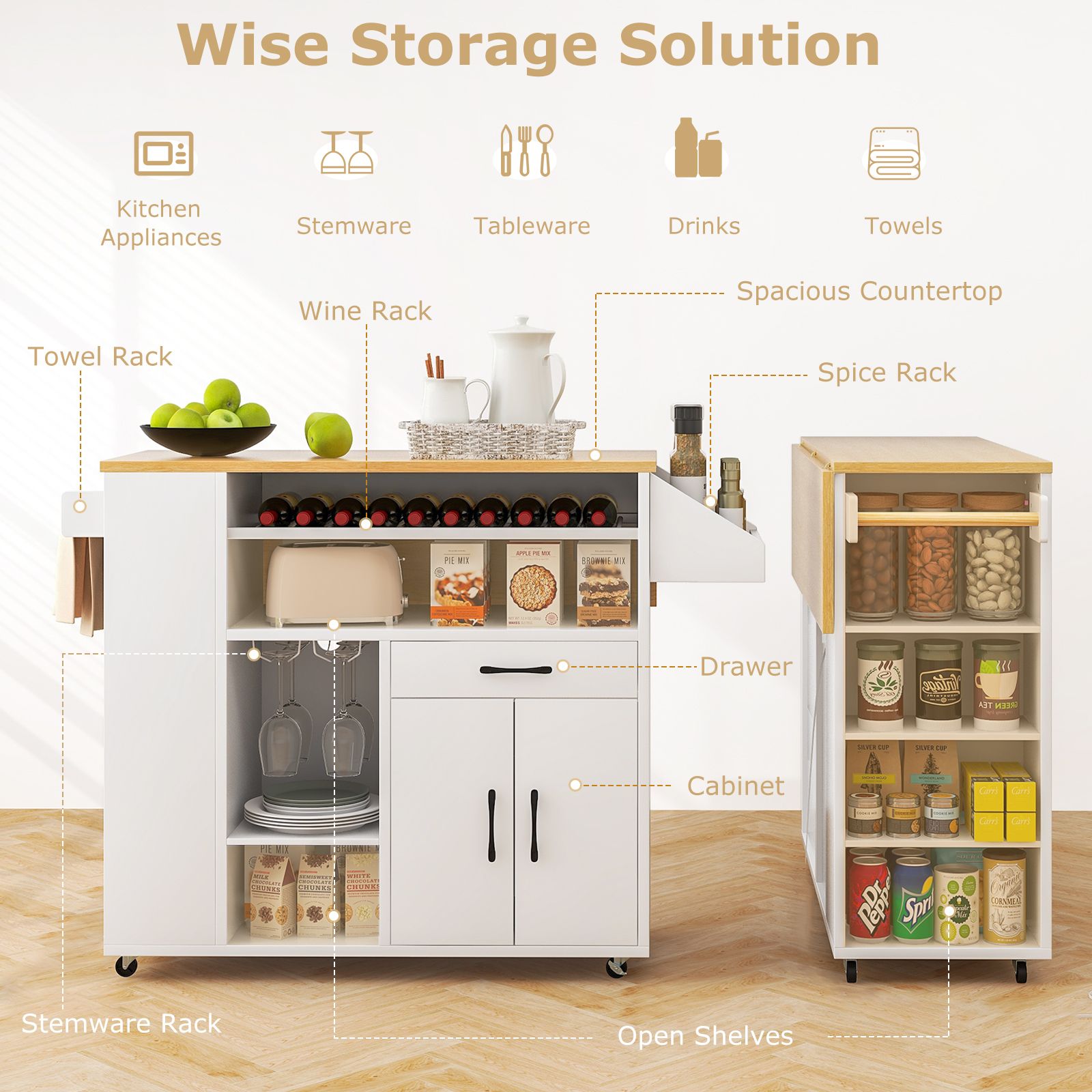 Slickblue D-CO-HW-SU66865CK Kitchen-Furniture - View #3