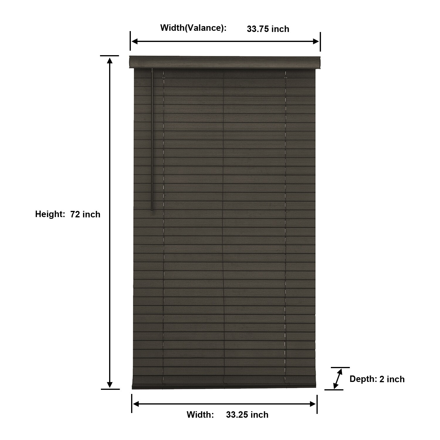 allen + roth DFWDD3672-33.25 blinds - View #7