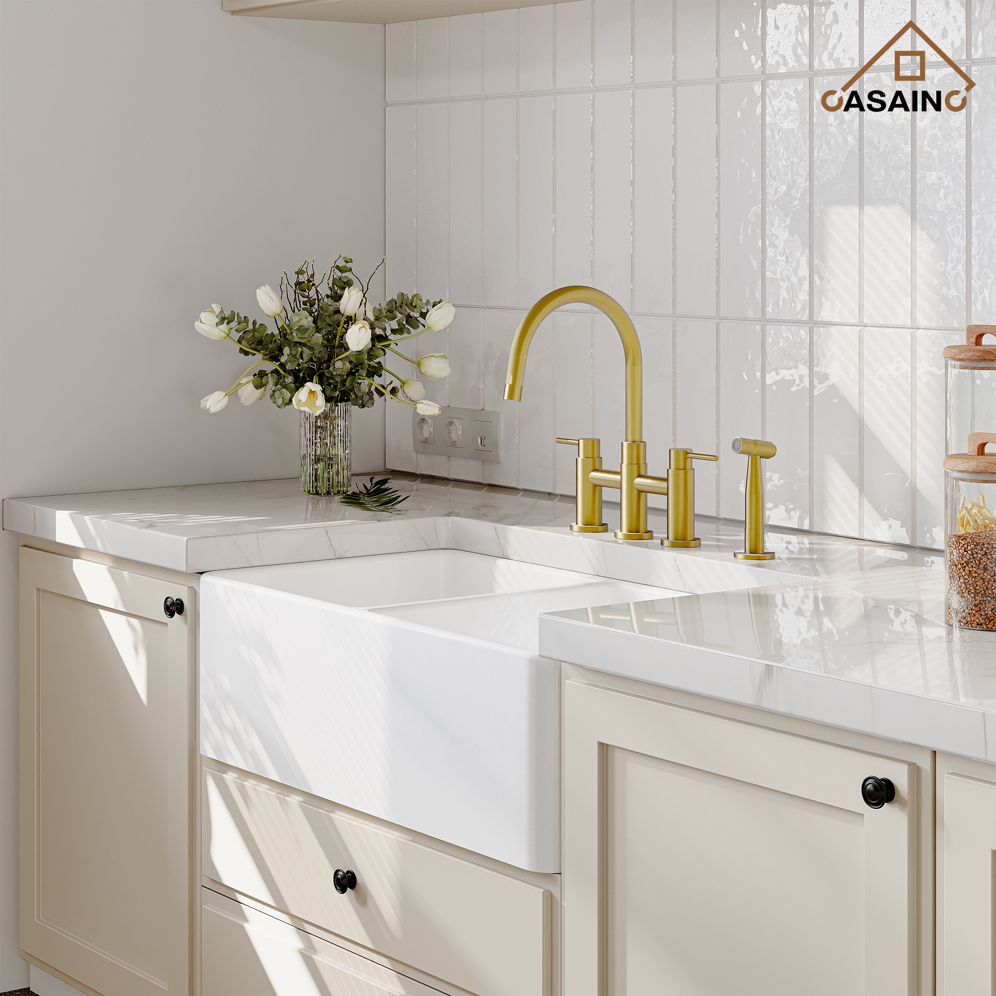 CASAINC CASA02GP17CH Kitchen-Faucets - View #2
