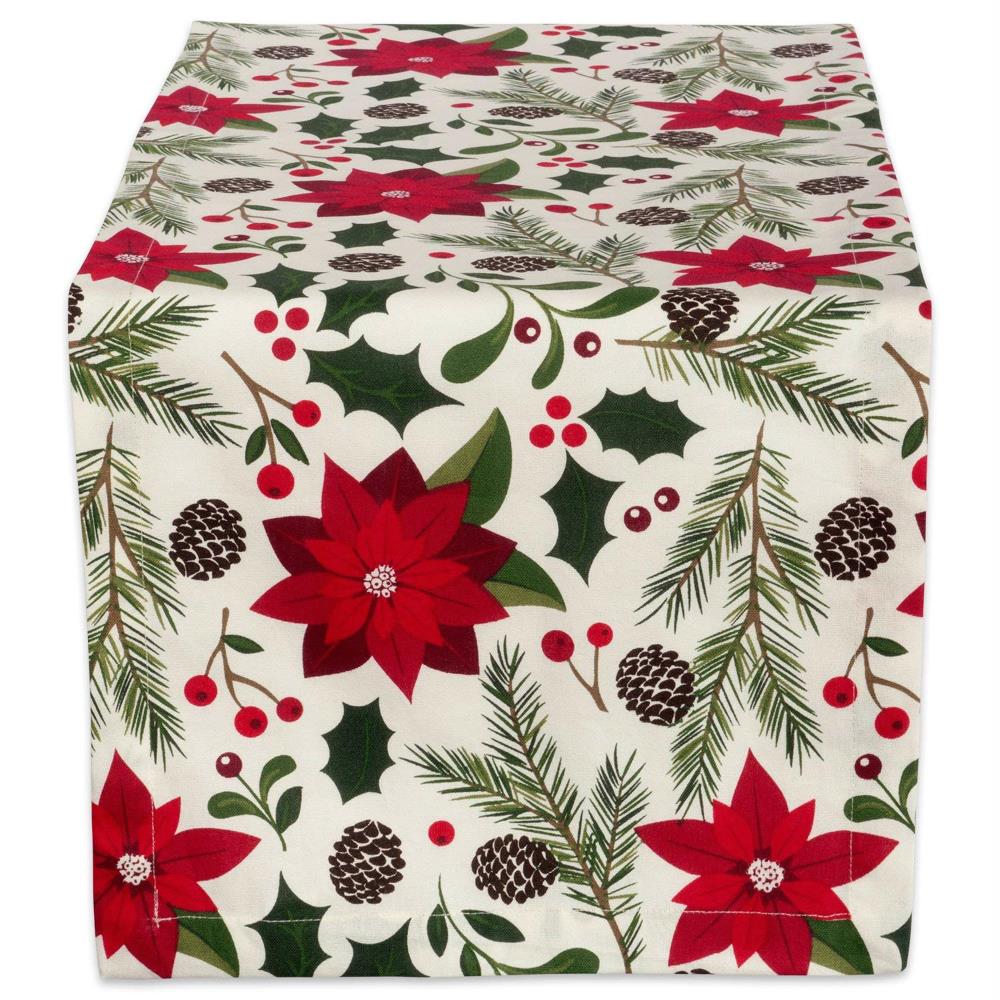 DII CAMZ38055 Woodland Christmas Table runner