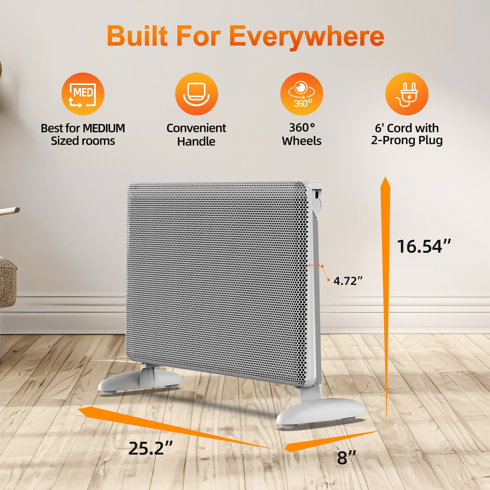 EdenDirect NCBK0408001 Portable-Electric-Heat - View #10