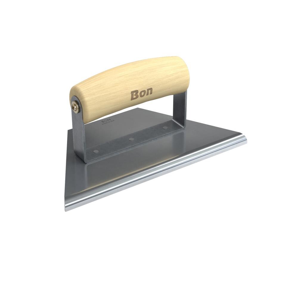 Bon Tool 12-830 8-in x 3.5-in Stainless Steel Concrete Edger with 0.25-in Radius