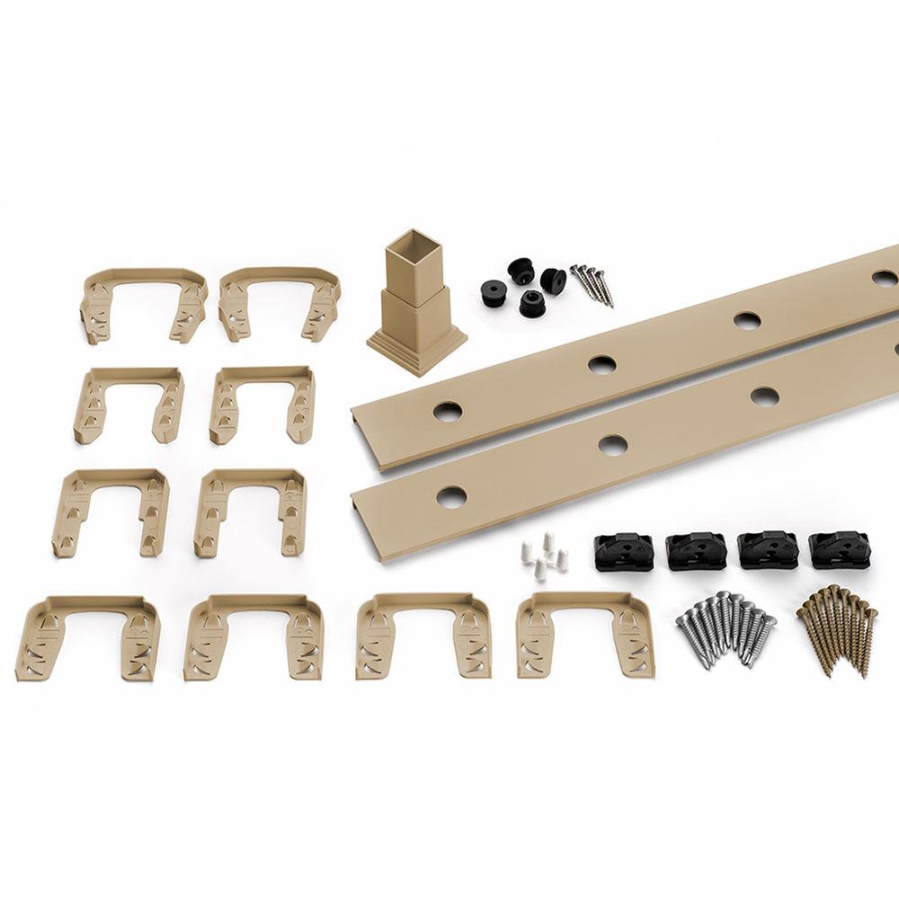 Trex 870339 67.5-in x 3.88-in Transcend Rope Swing Composite Deck Railing Completer Kit (33-Pack)