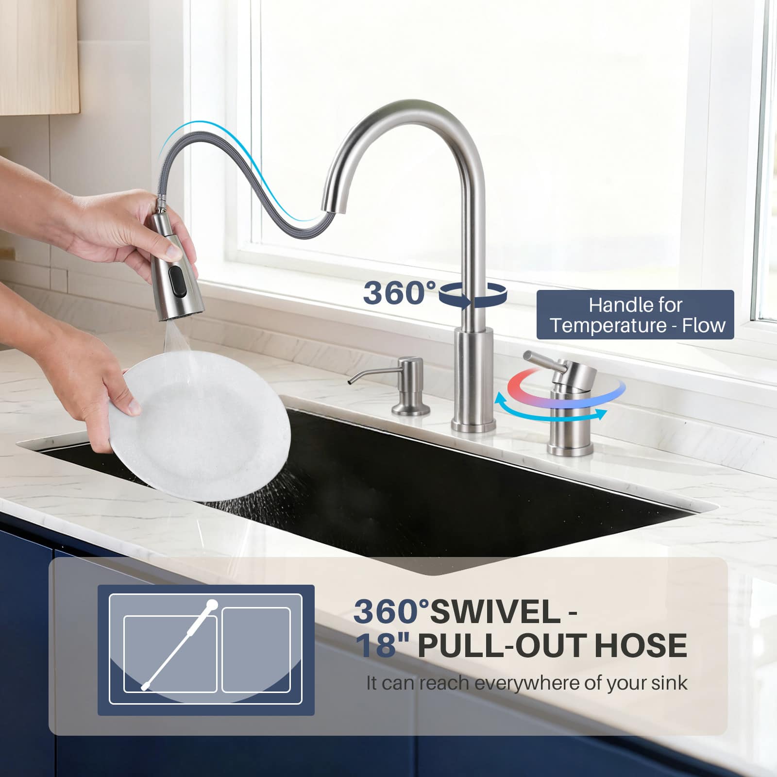 ARCORA AR7103601-S Kitchen-Faucets - View #7