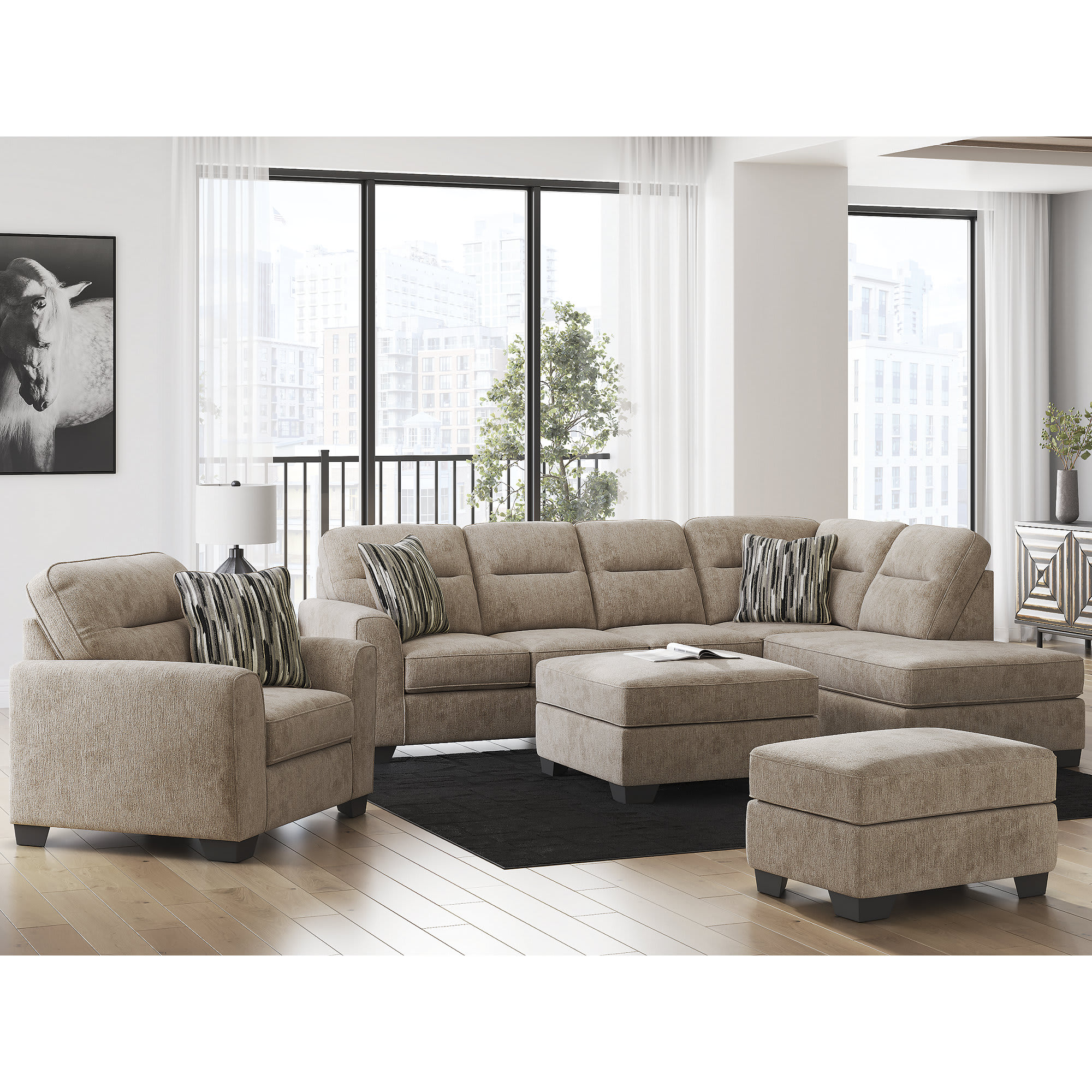 Signature Design by Ashley 3130414 Indoor-Ottomans - View #3