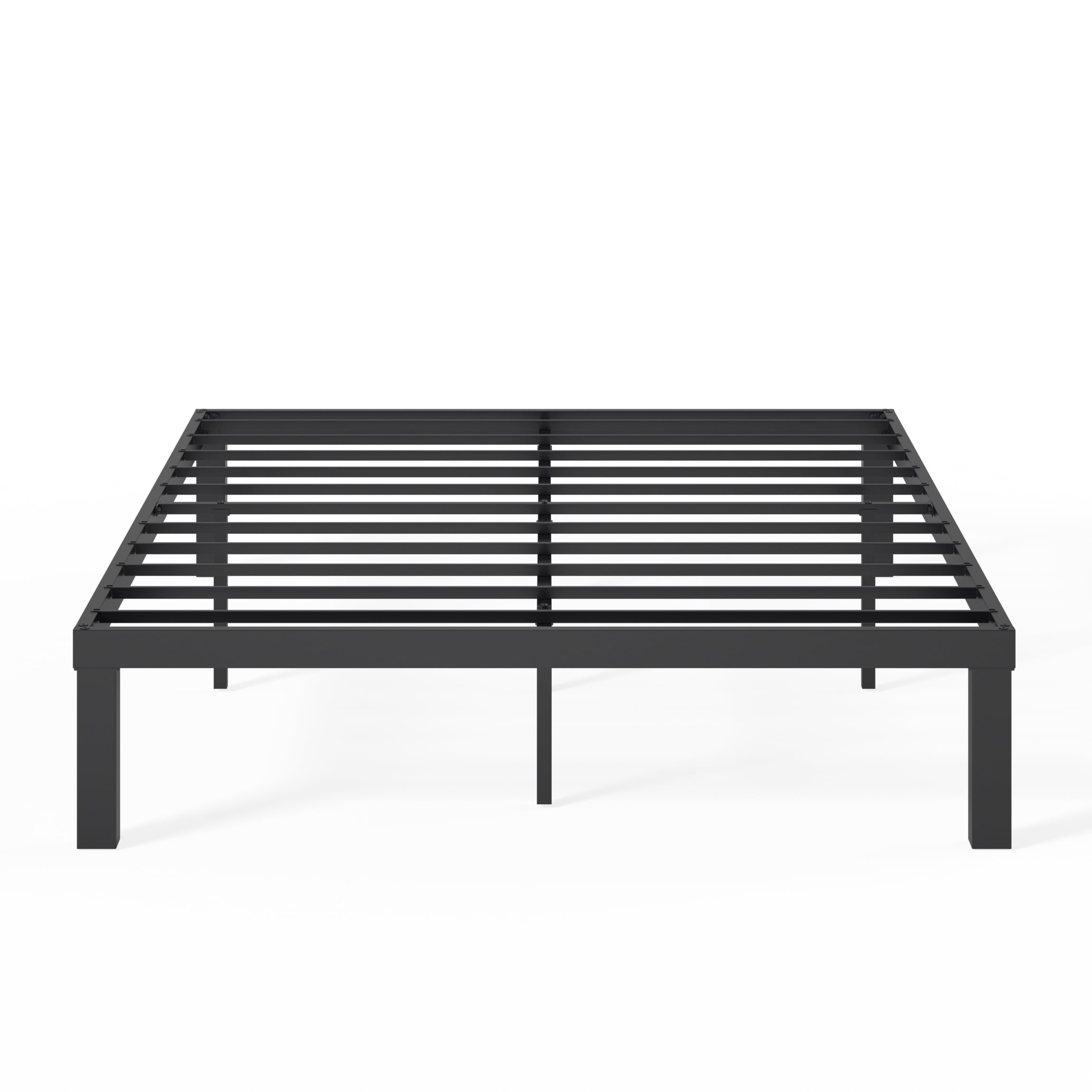 Zinus Black Full Metal Bed Frame SPI-VXFJ-14F at Lowes.com