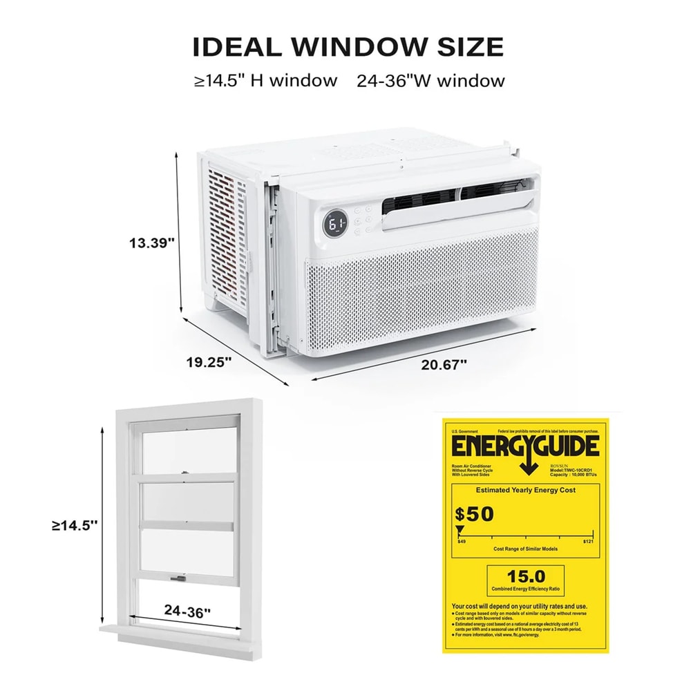 Rovsun LO1G46000629 Window-Air-Conditioners - View #6