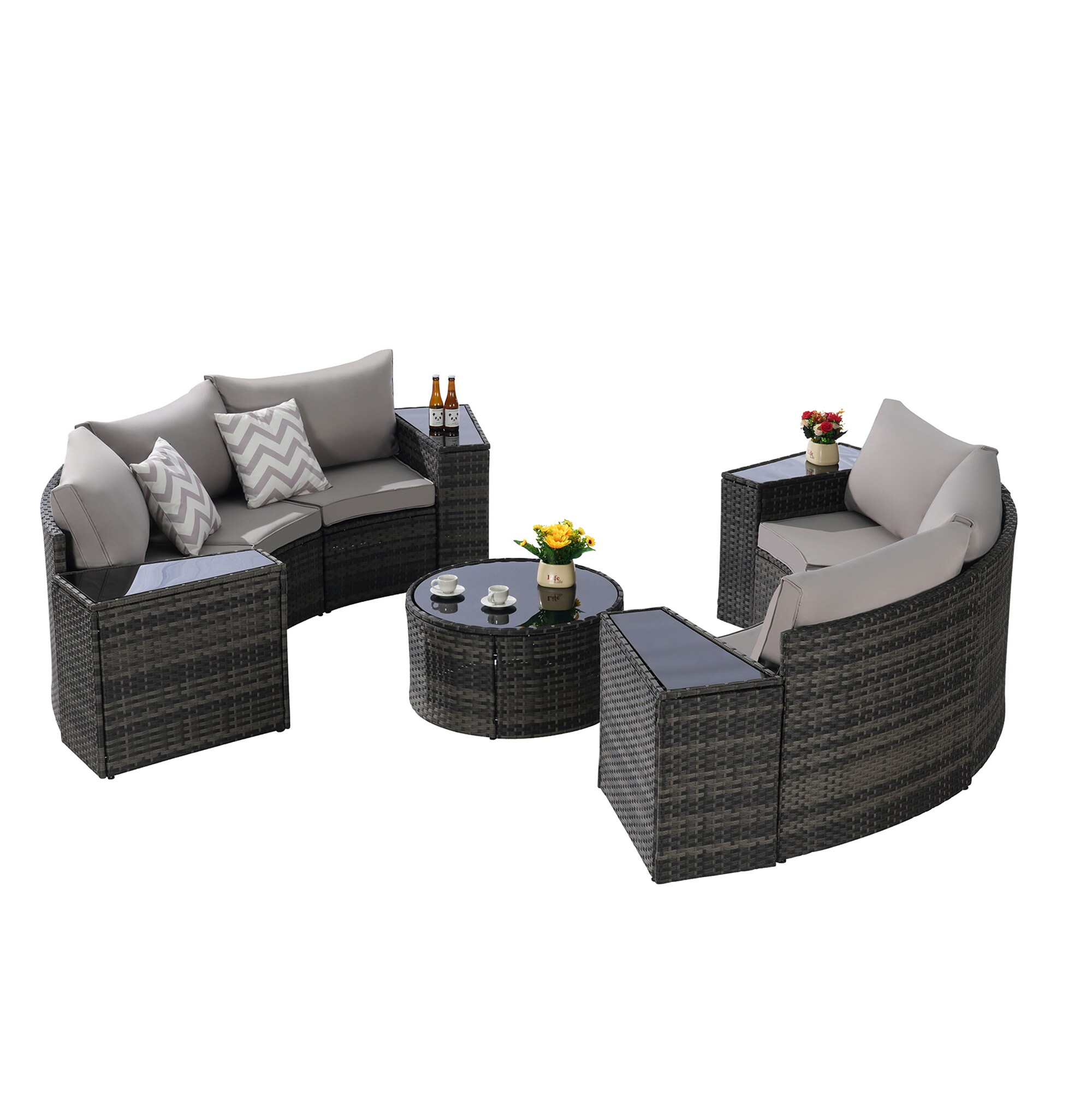 SINOFURN SYB670030LG Patio-Sofas-Daybeds - View #5