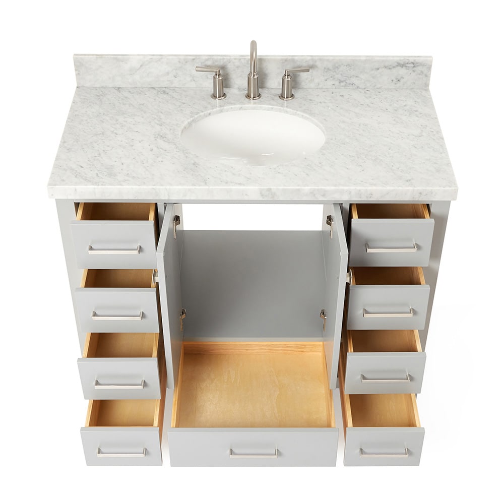 ARIEL A043S-VO-GRY Bath-Vanity-Combo - View #6