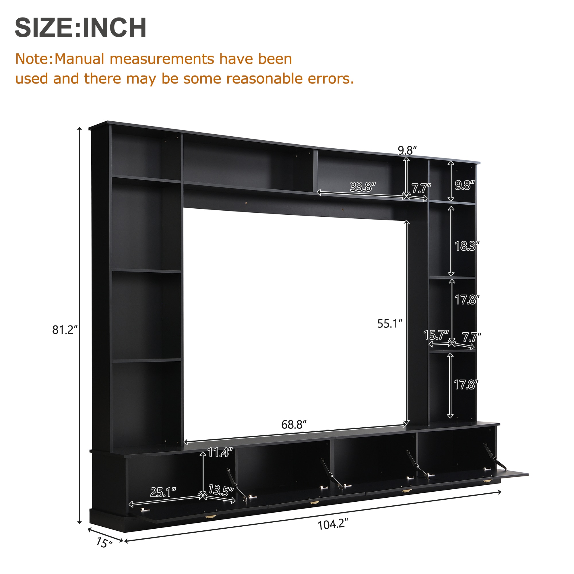 SINOFURN SYA250031BK Tv-Stands - View #7