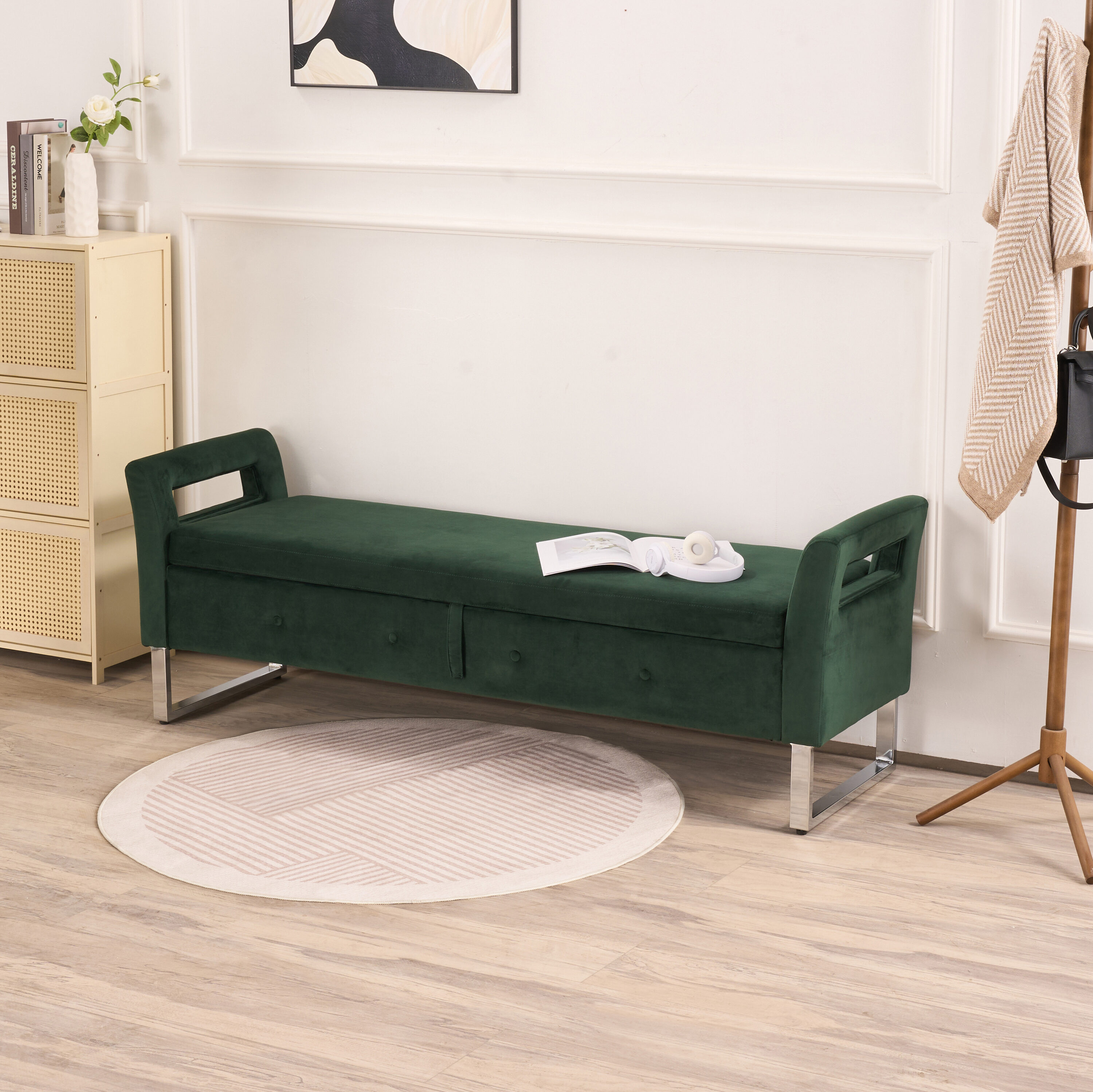 Hrinhom HC-S4113-GREEN bench - View #3