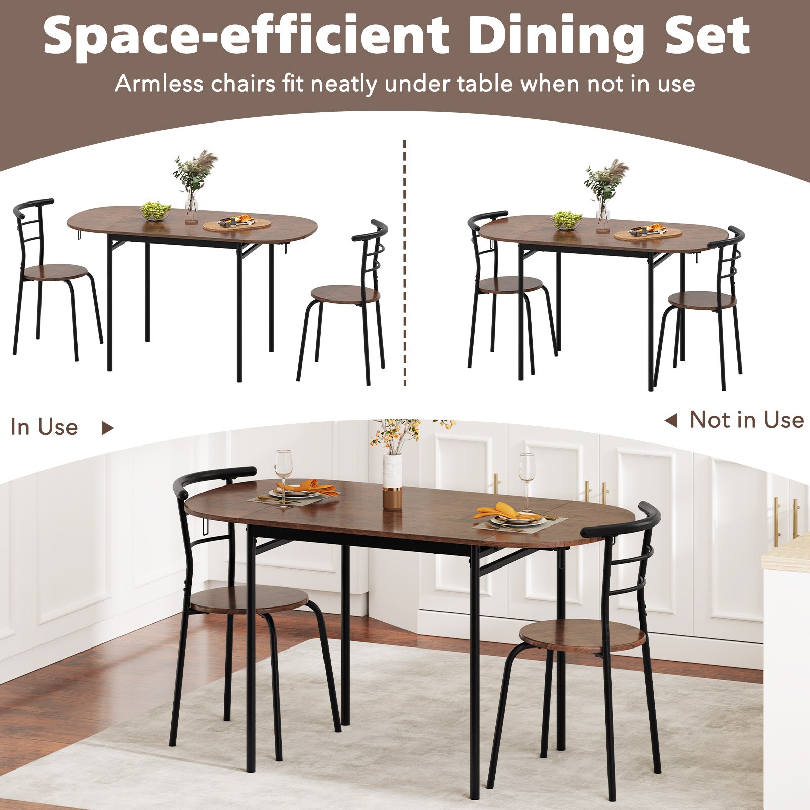 Poinic CWJ57803BN Dining-Sets - View #4