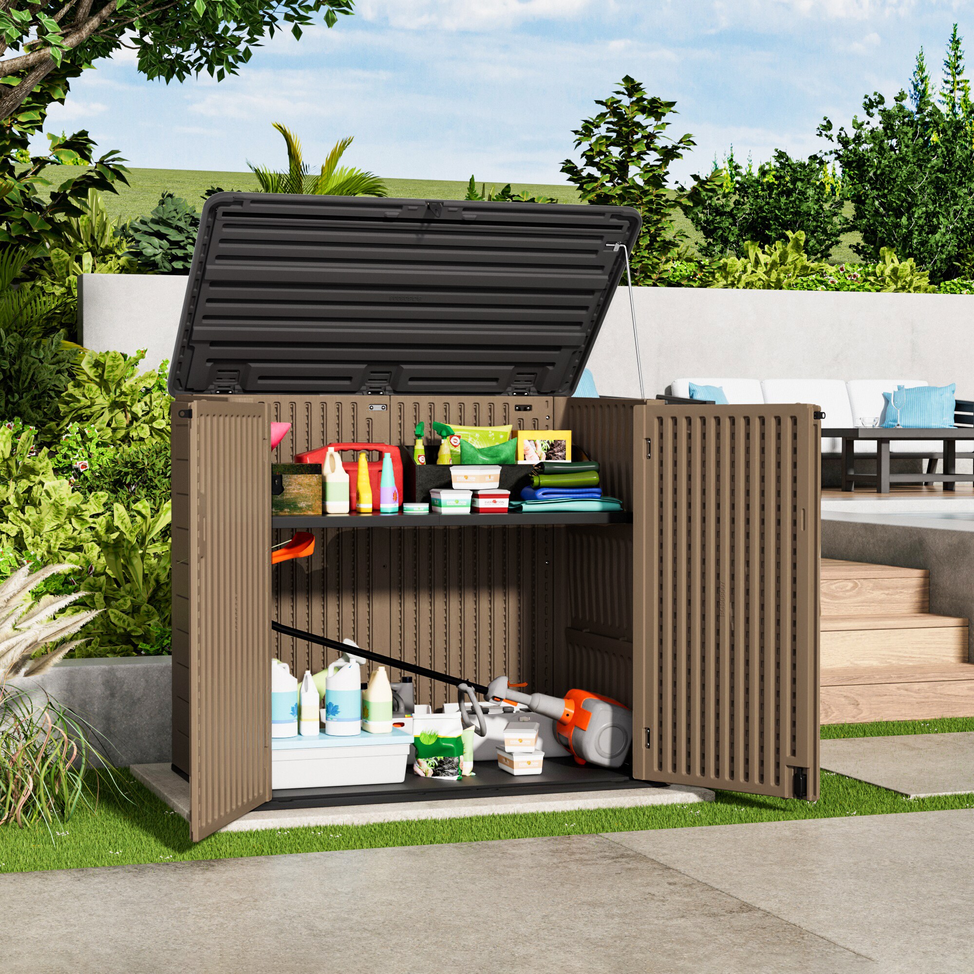 Mondawe MO-BCJYEUL0L2 Small-Outdoor-Storage - View #3