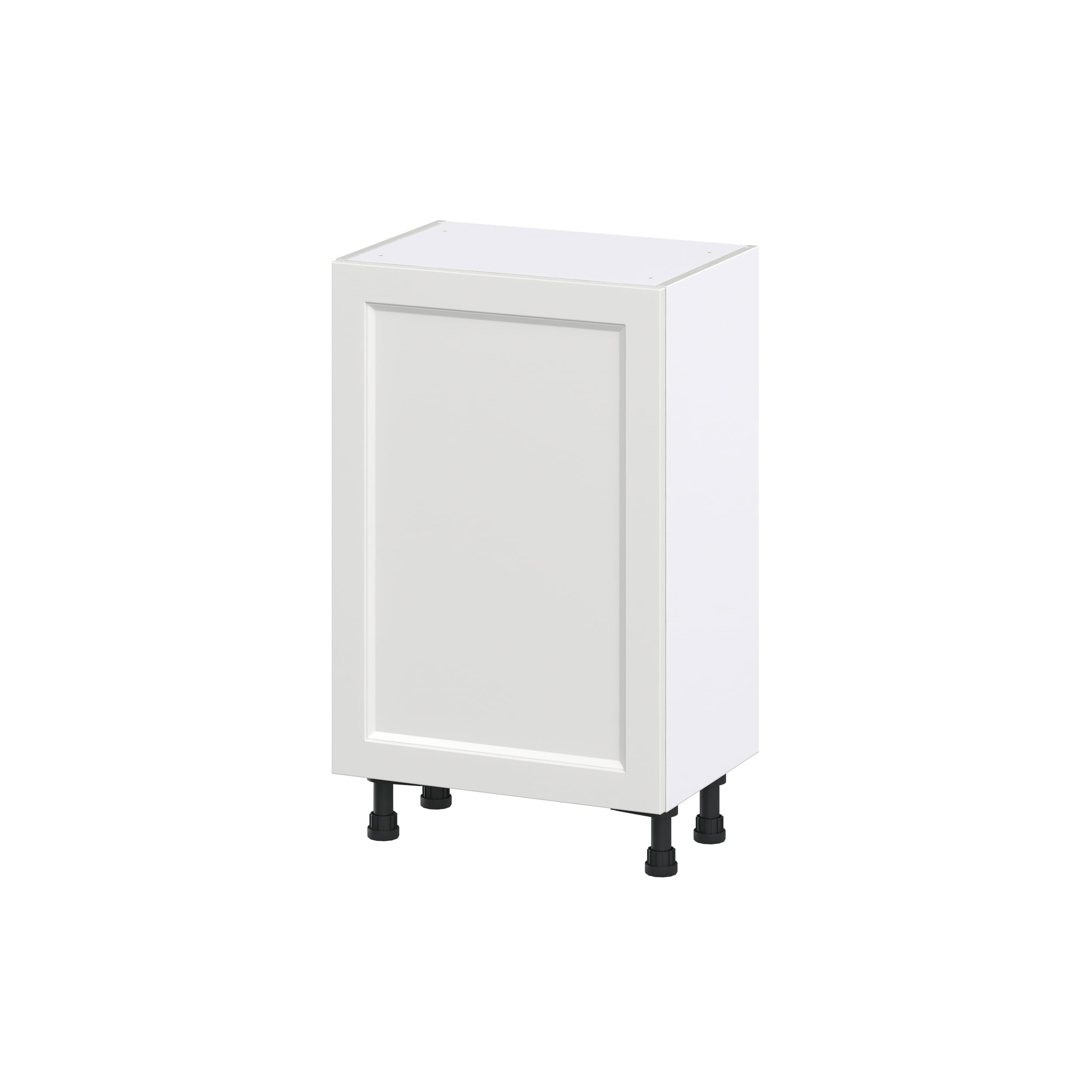 Hugo&Borg Riviera 30-in W x 34.5-in H x 14-in D Bright White Base Fully Assembled Cabinet (Recessed Panel Shaker Door Style)