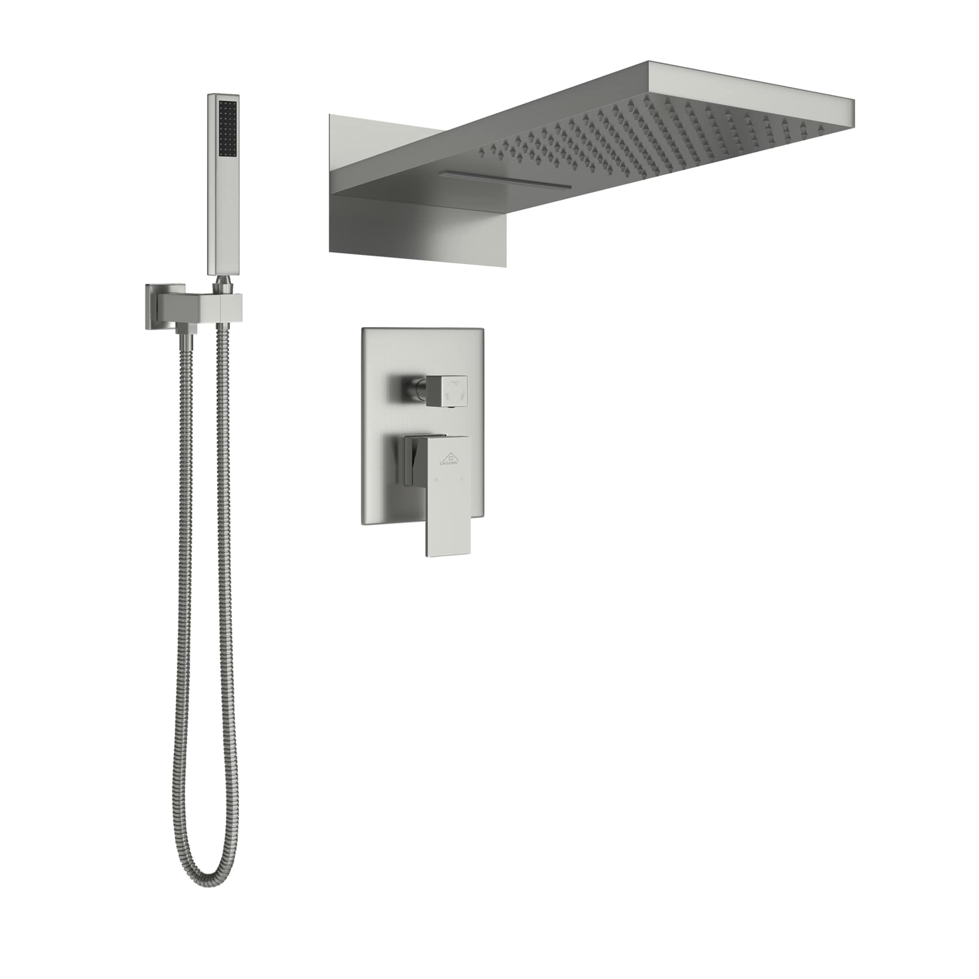 CASAINC M6630-A-22-BN Showerhead-Bar-Panels - View #13