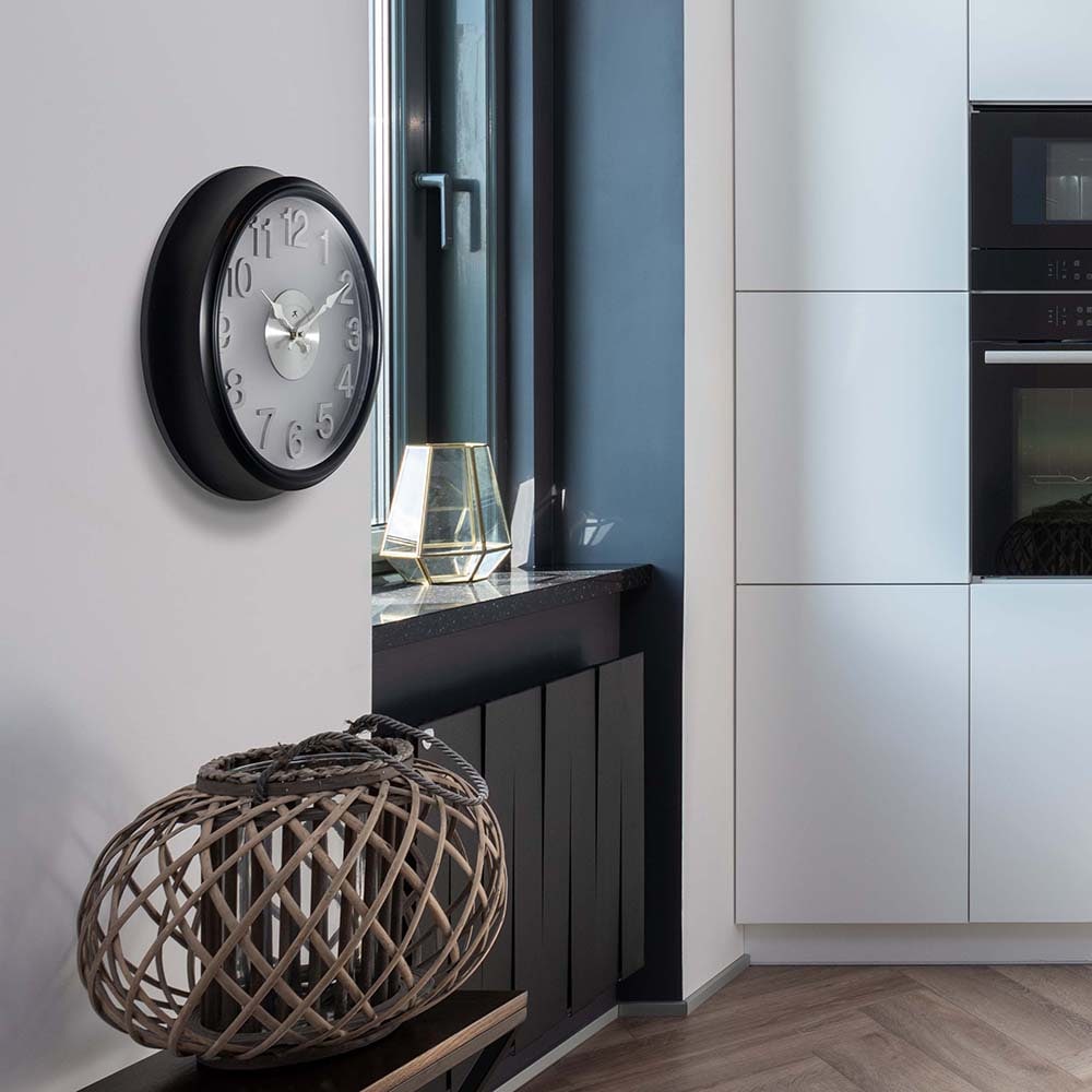 Infinity Instruments 13314BK-2510 Indoor-Outdoor-Clocks - View #6