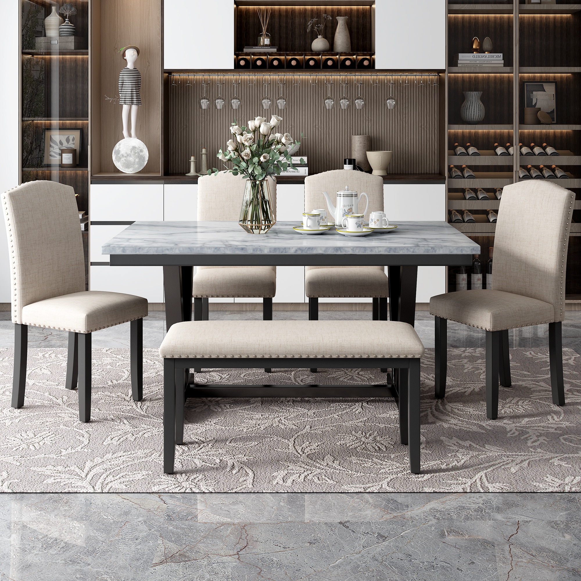 Qualler TRAPR0057K Dining-Sets - View #8