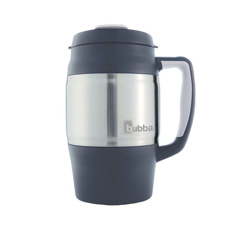 Bubba 1 QT 4 cups travel mug gray insulated stainless steel hot cold