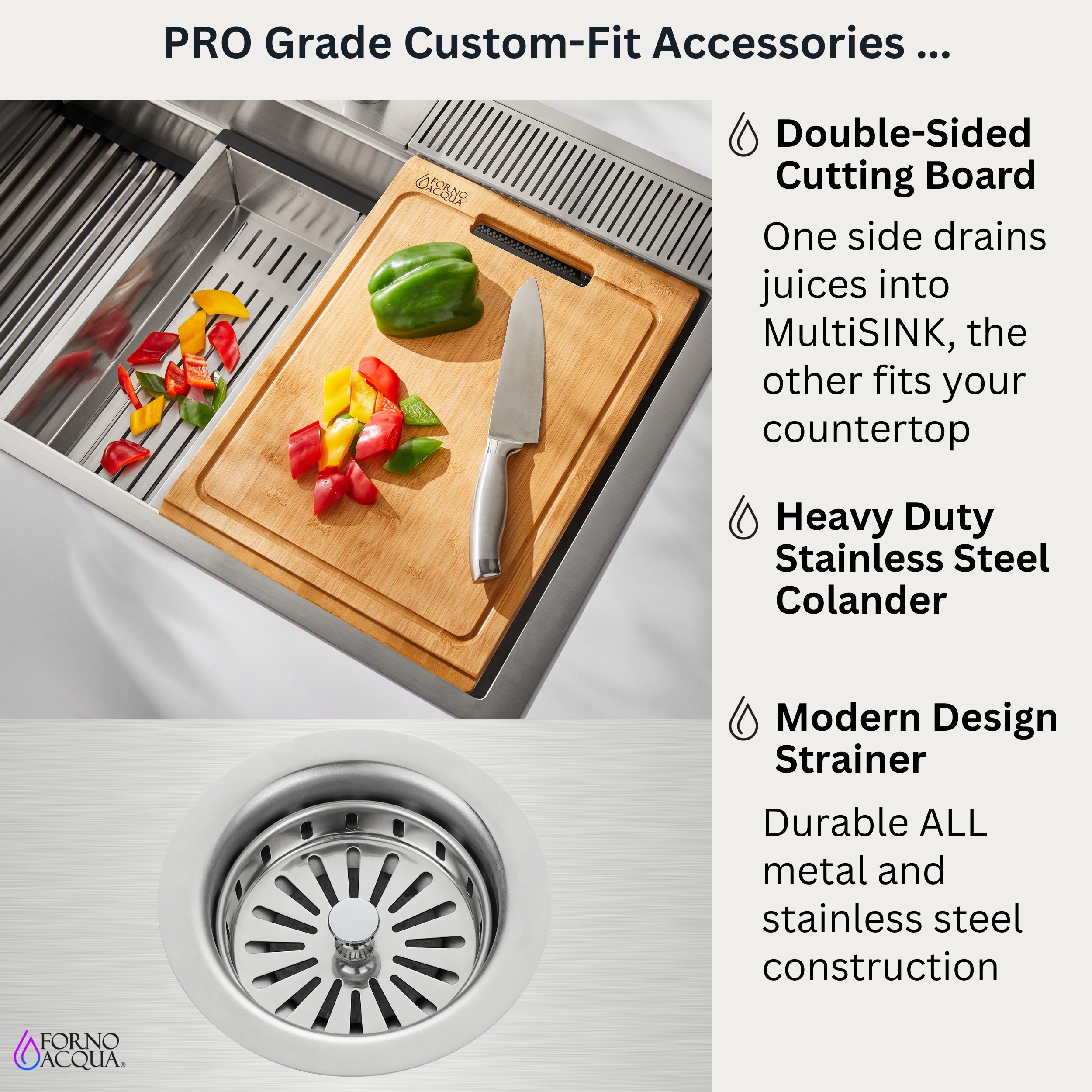 FORNO ACQUA E-XP30 Kitchen-Sinks - View #7