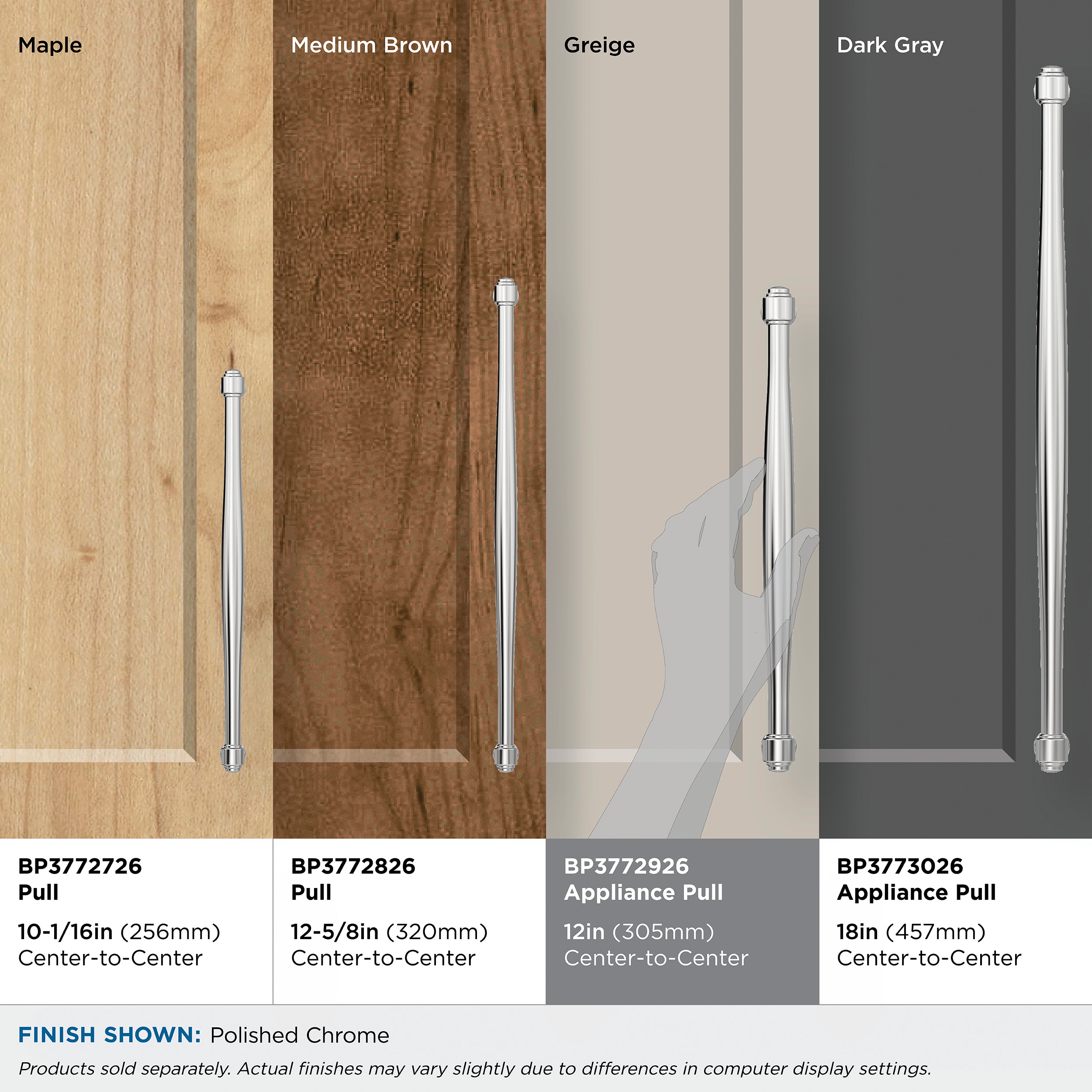Amerock BP3772926 Cabinet-Pulls - View #7