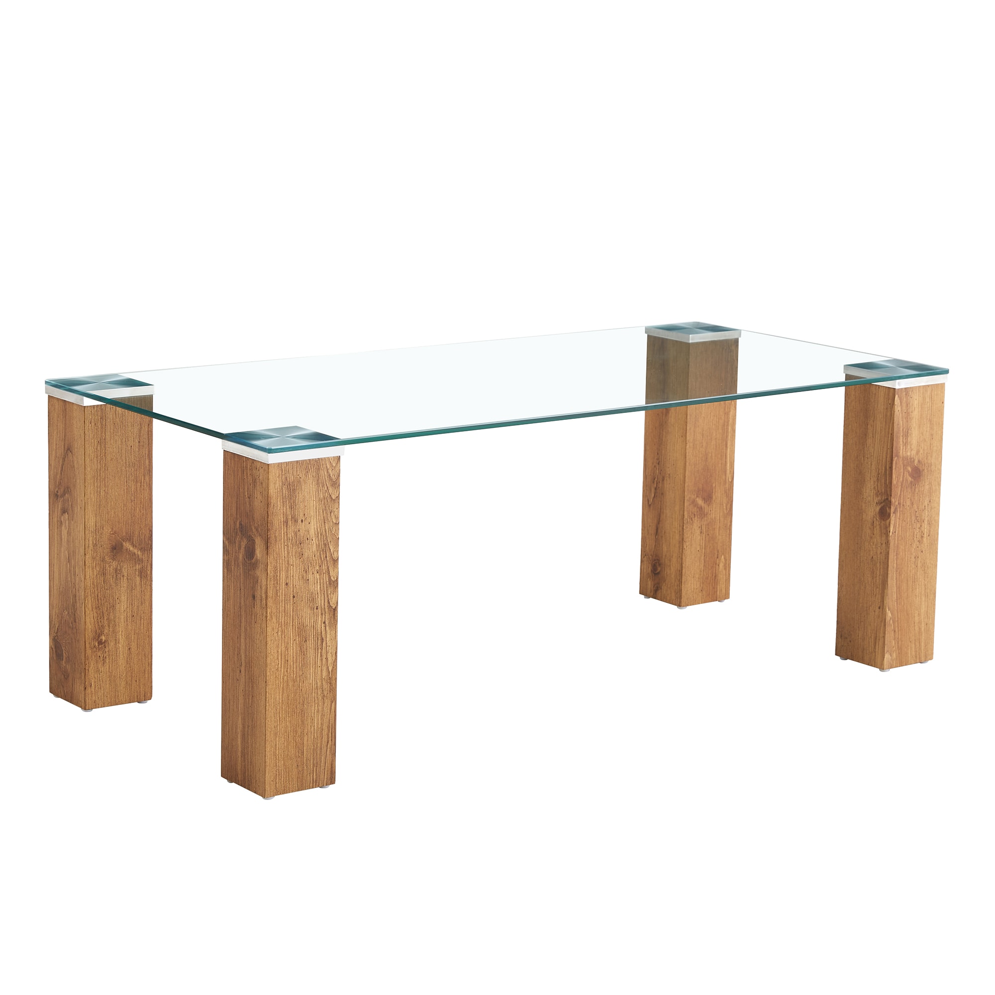 Maocao Hoom JL1S00354 Transparent Glass Modern Coffee Table