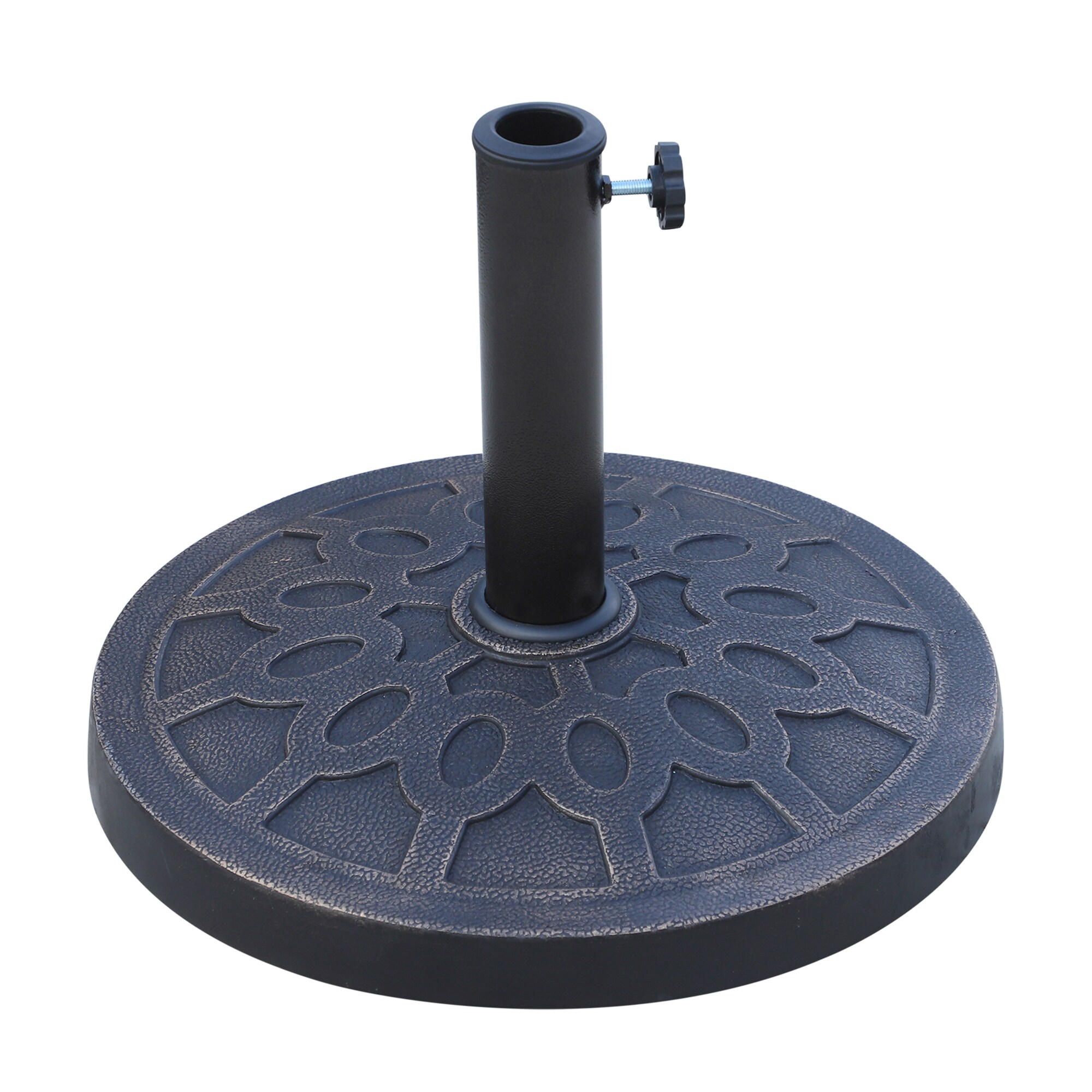 AHIOU HOME ZAAHG-141397UB Jaylon Bronze Patio Umbrella Base
