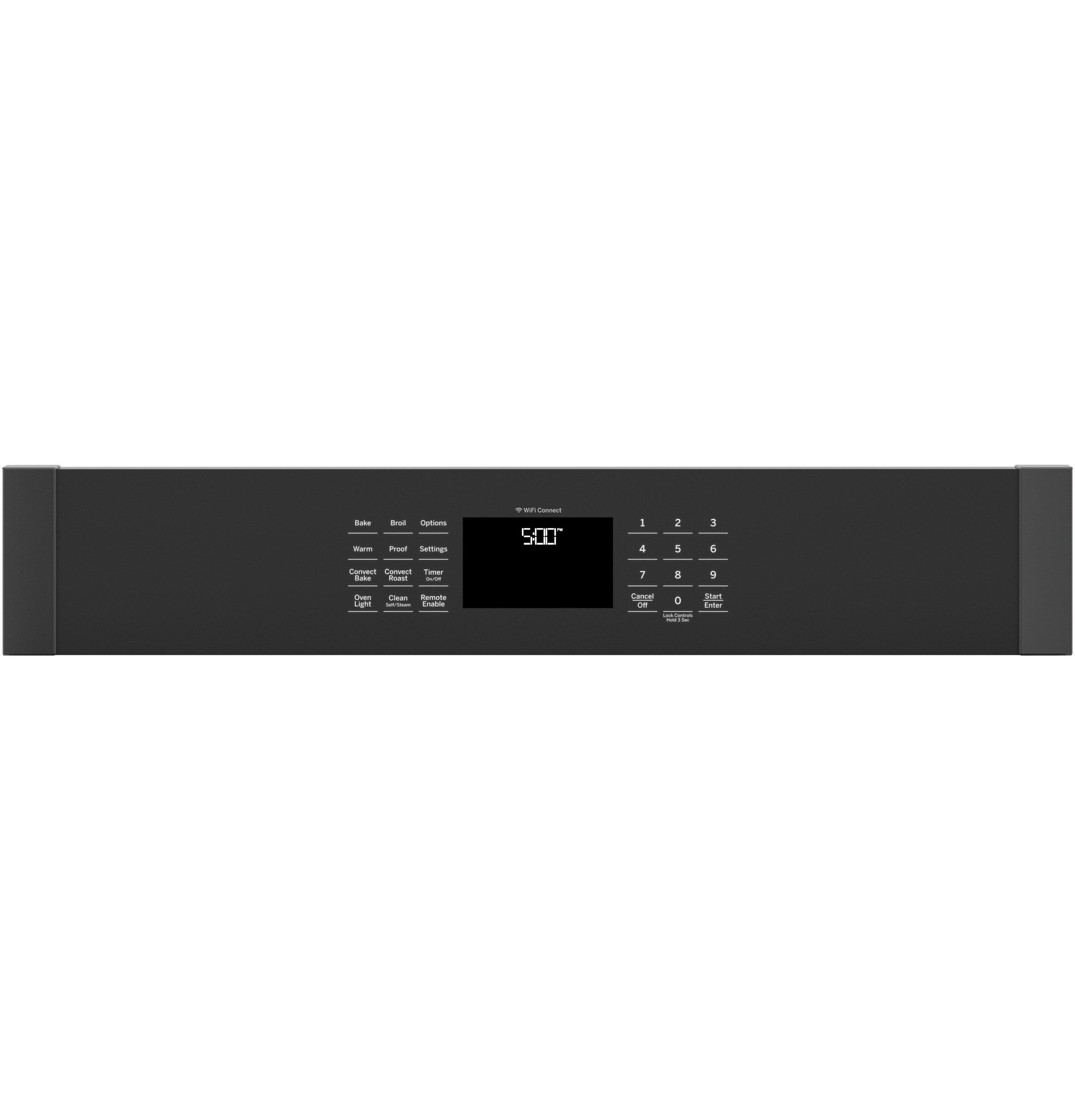 GE 30-in Smart Single Electric Wall Oven True Convection Self-cleaning ...