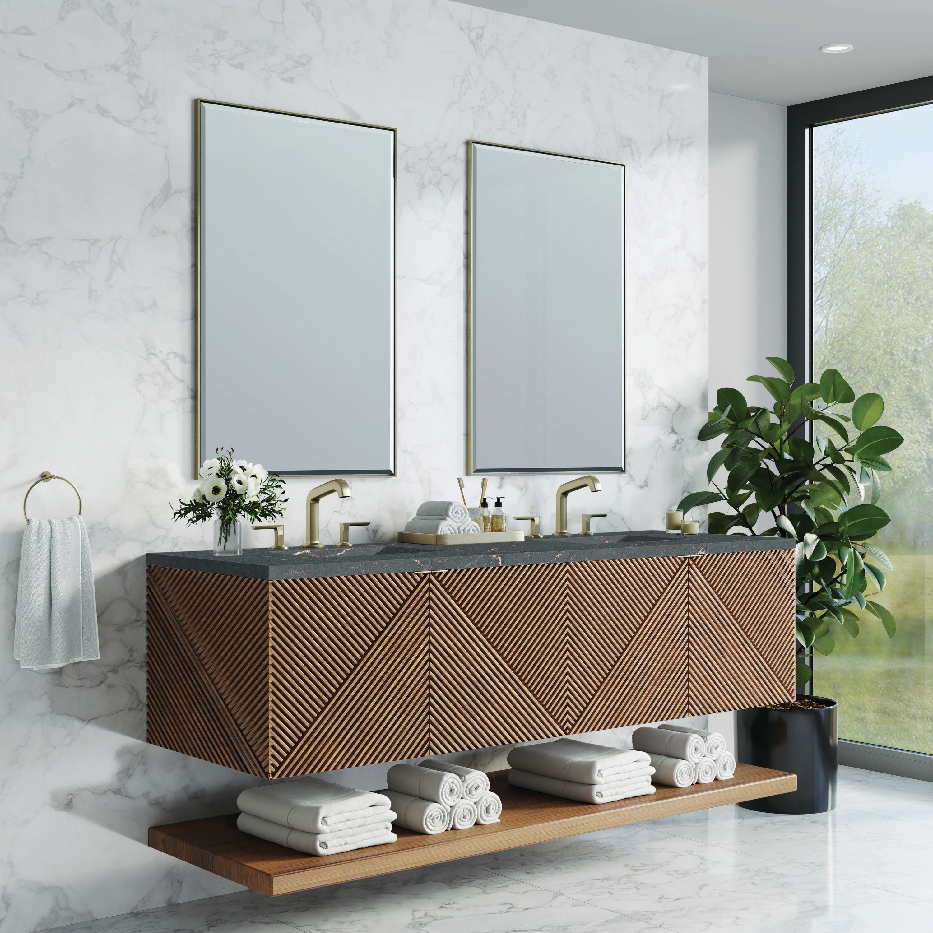 James Martin Vanities D200-V72-CSN-3PBL Bath-Vanity-Combo - View #3