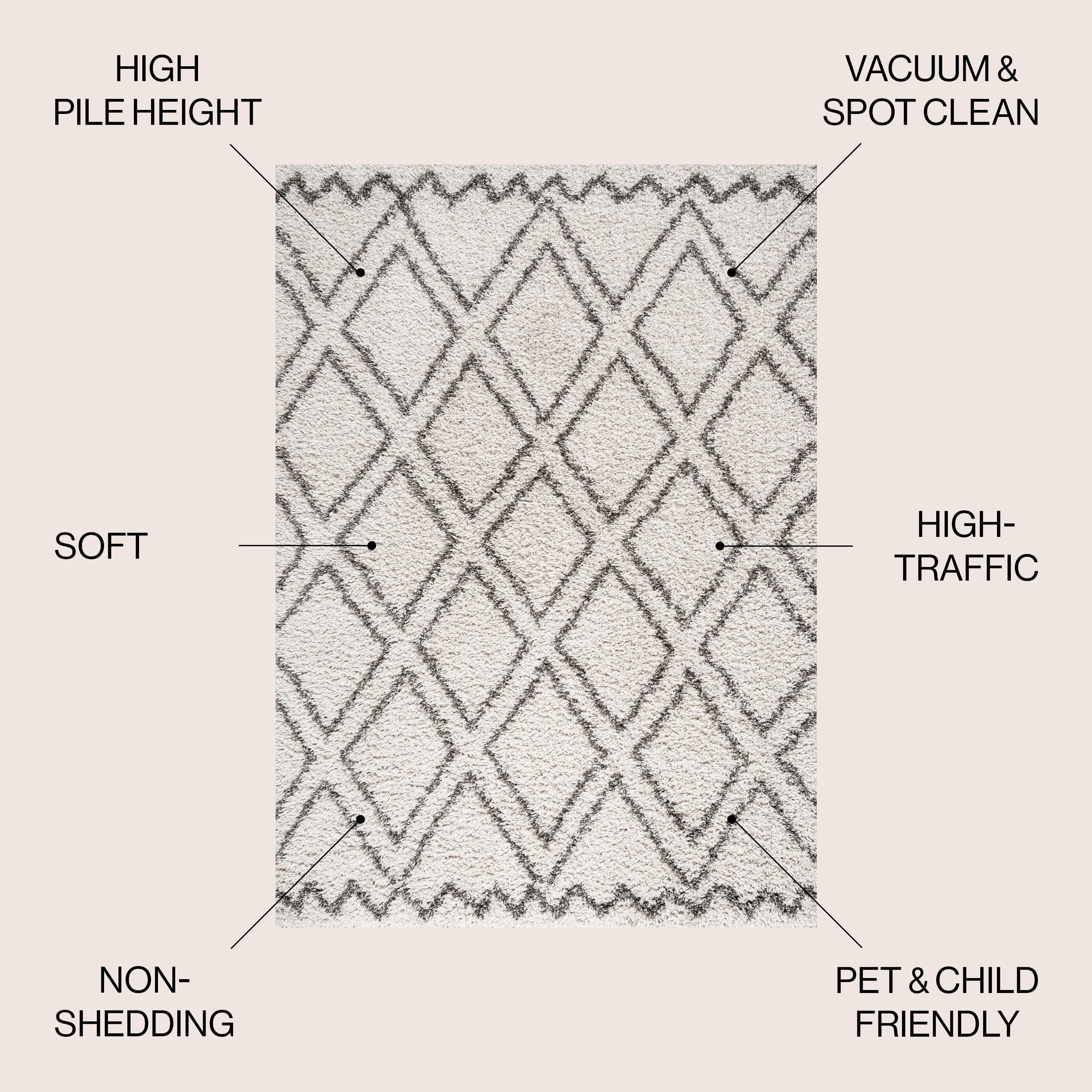JONATHAN  Y SHG103A-8 rugs - View #3