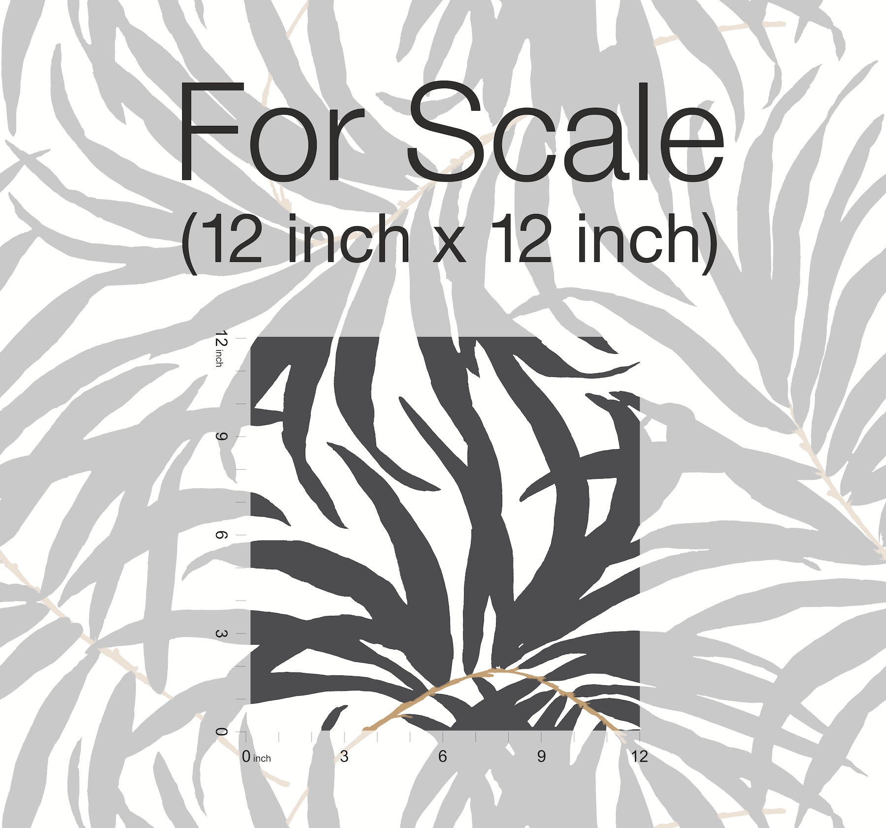 York Wallcoverings PSW1029RL York Premium Peel and Stick 45-Sq. Feet Black Non-woven Ivy/Vines Self-adhesive Peel and Stick Wallpaper