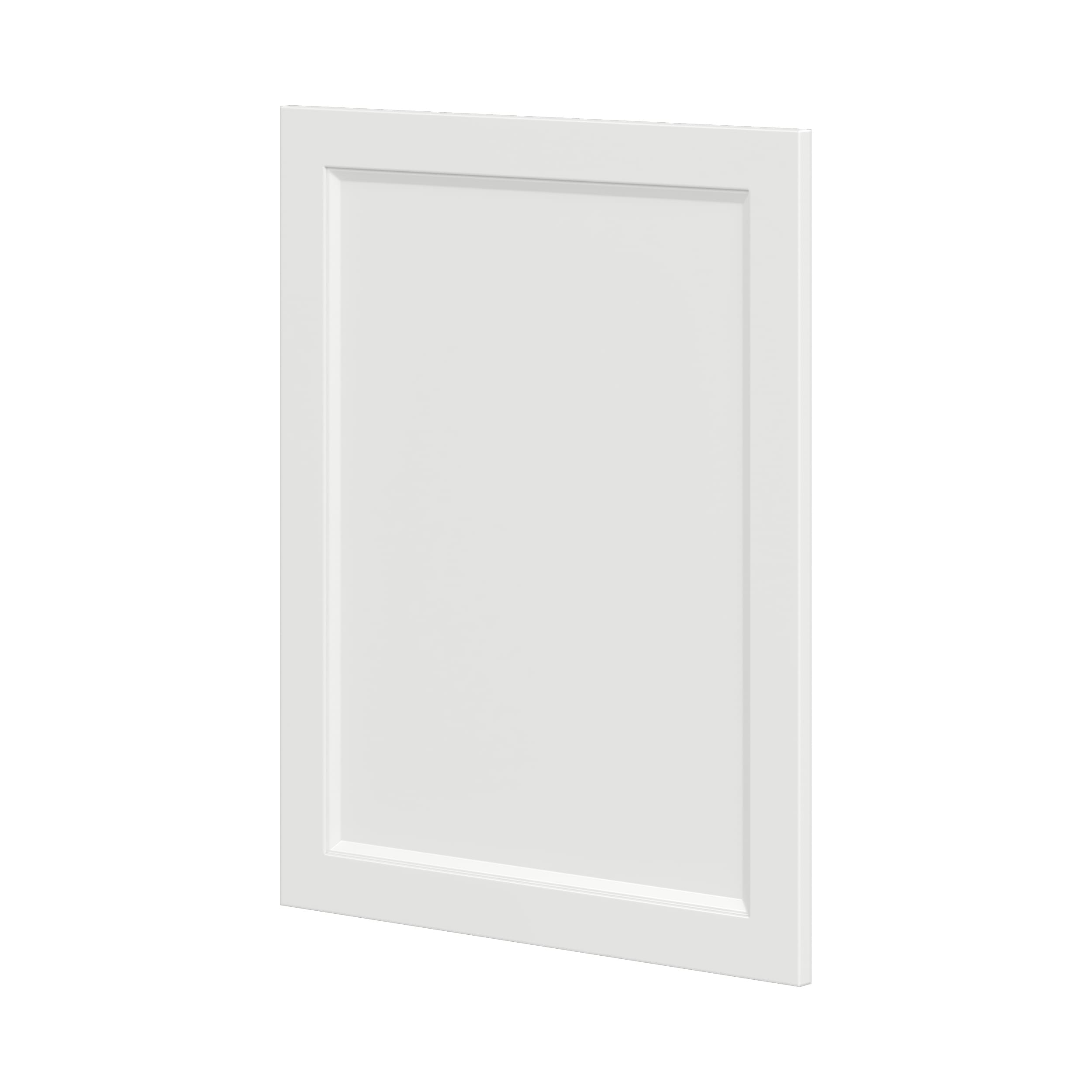 Hugo&Borg DSDR2430-RI Riviera 24-in W x 30-in H Bright White Shaker Base and wall and pantry cabinet doors (Fits 24-in base box )